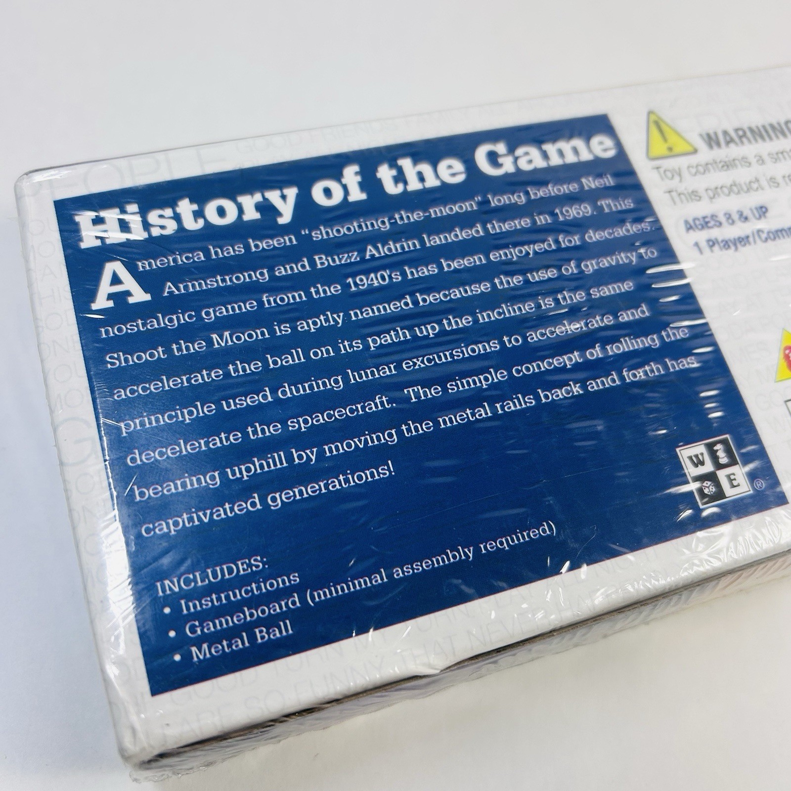 WE Games Shoot The Moon 1940’s Nostalgia Game, Solid Wood, NEW SEALED