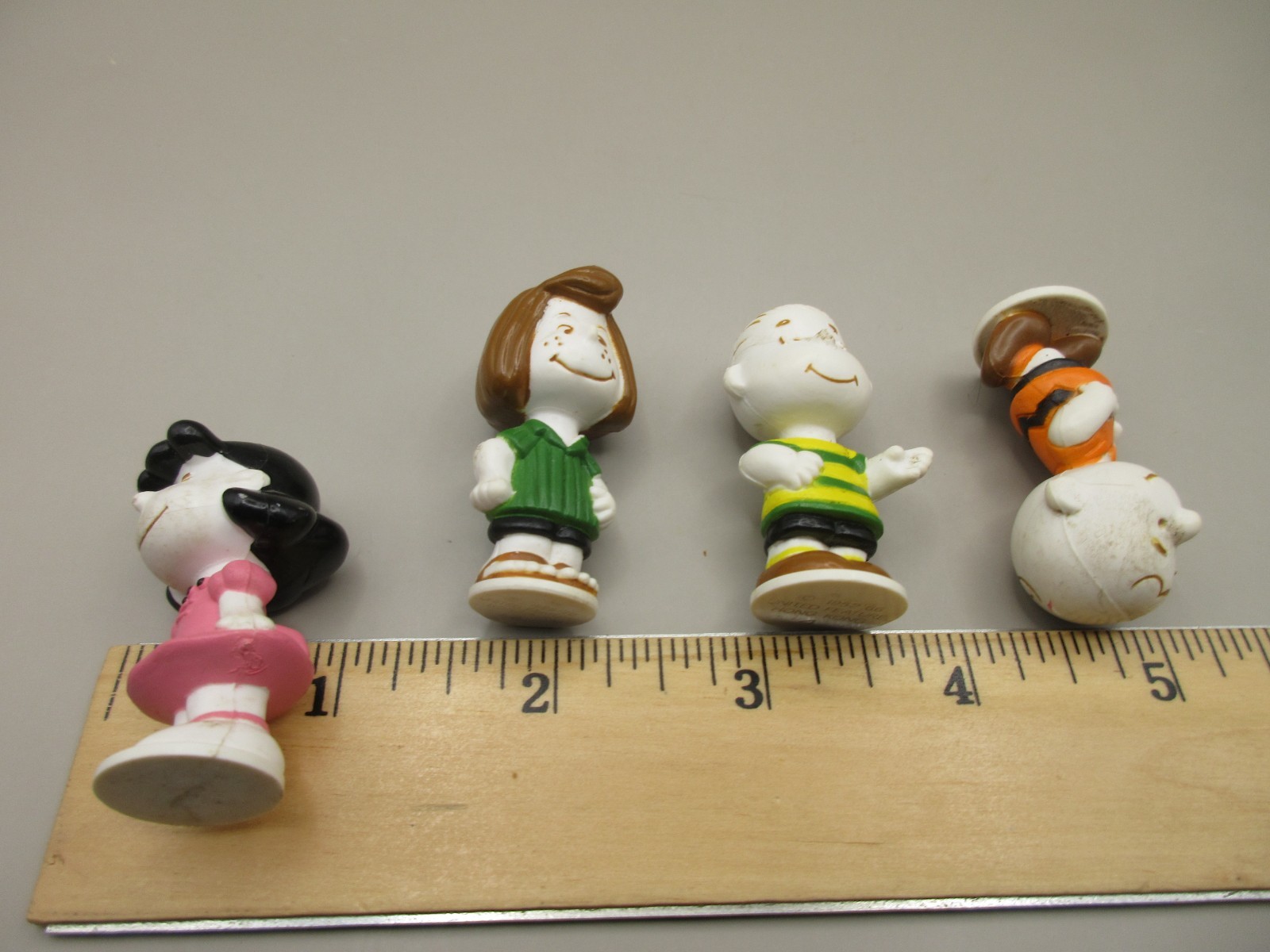 Vintage Rubber Peanuts ONLY PALS Figurines for Snoopy Board Game REPLACEMENT