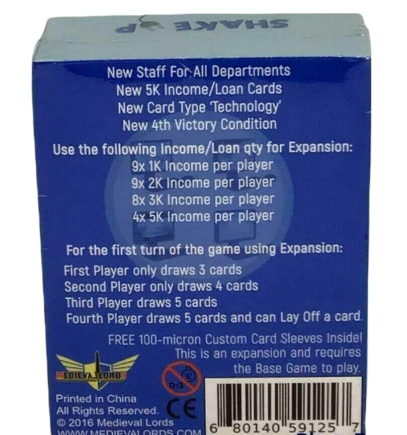 Where Did All Tech IT Firm Go Shake Up Expansion Card Game Dominic SEALED NEW