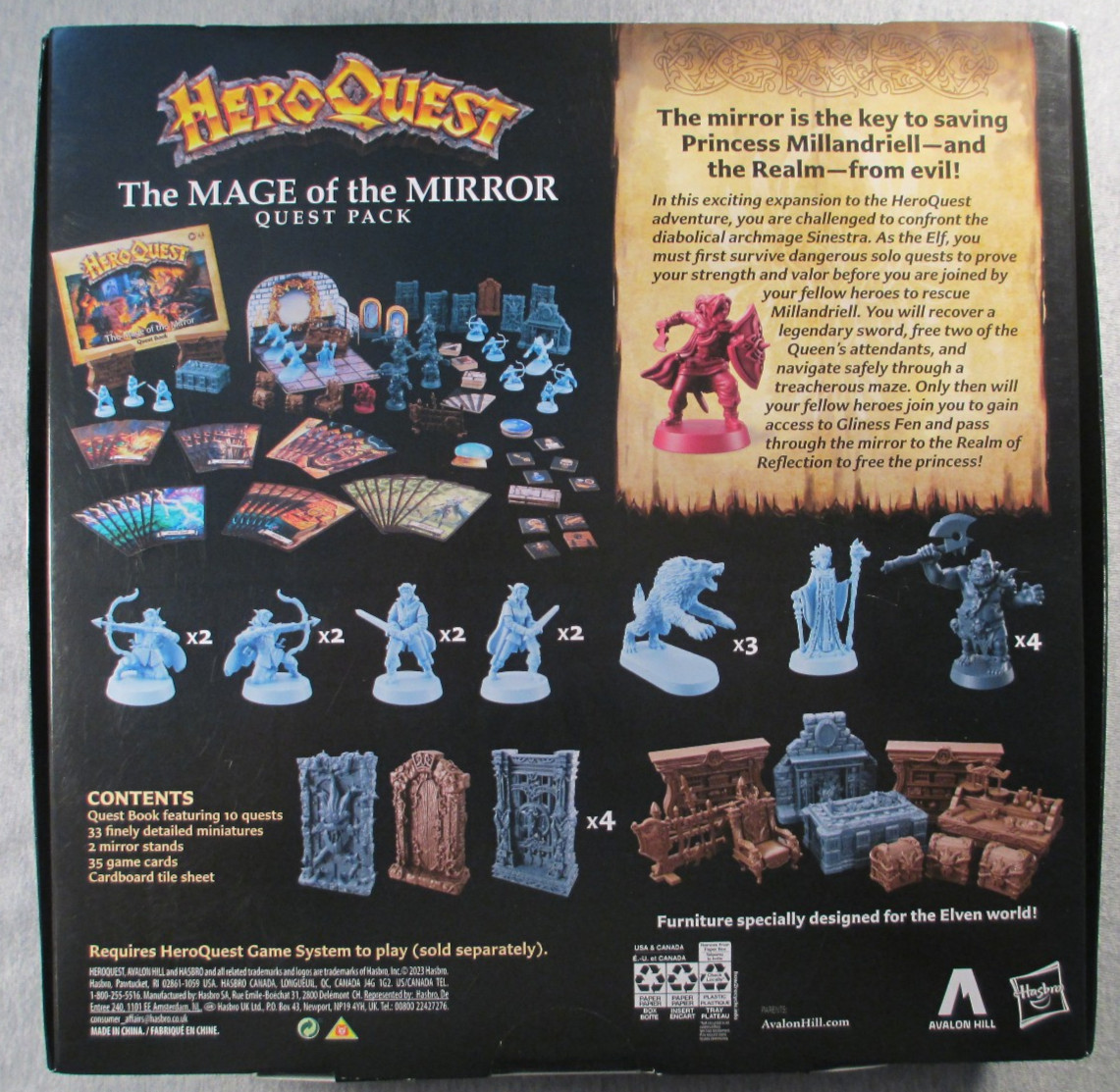 Mage of the Mirror Quest Pack – Sealed Expansion – Heroquest Game System Avalon