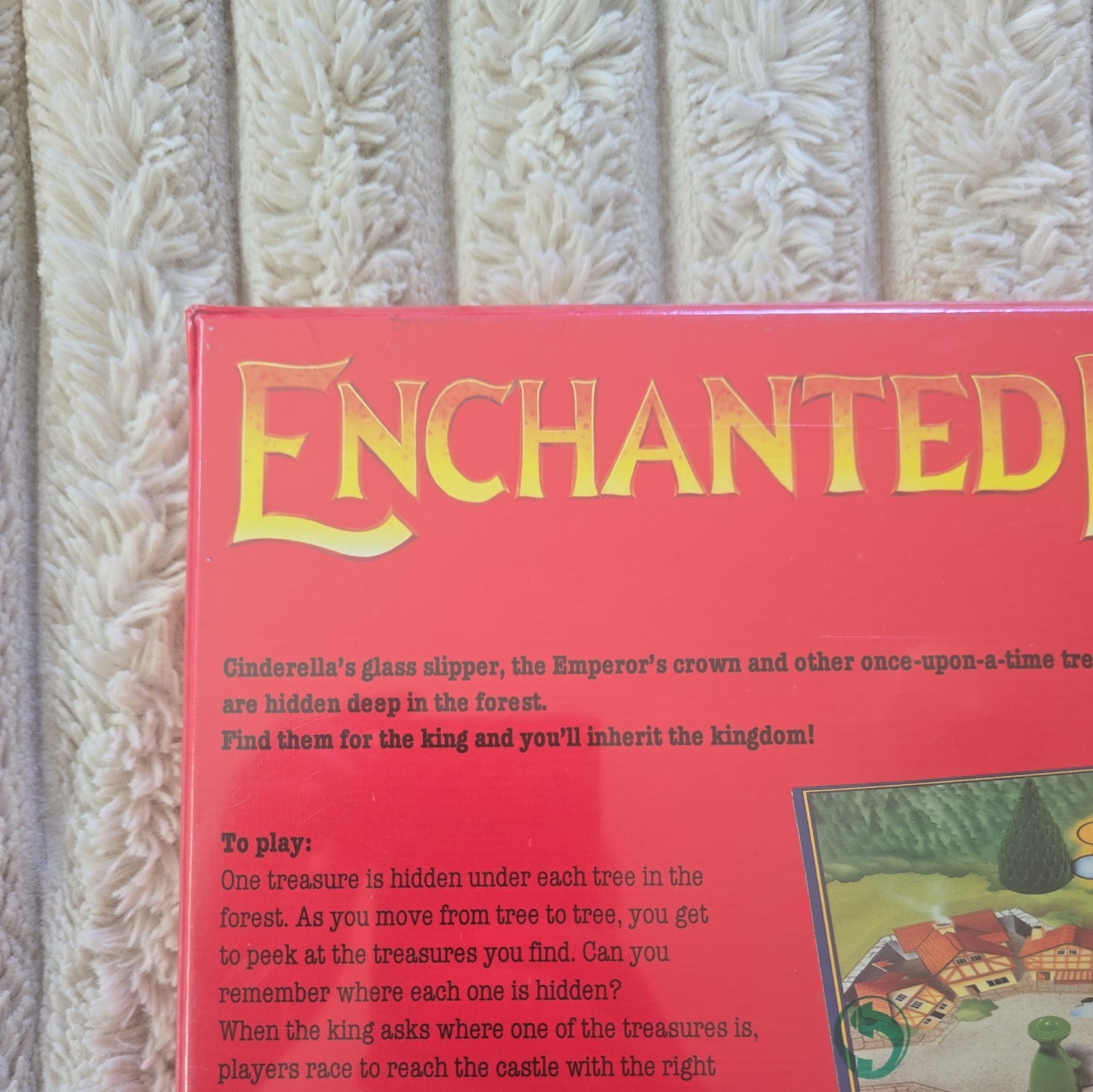 Enchanted Forest Magical Treasure Hunt Board Game 1994**SEALED**NEW**