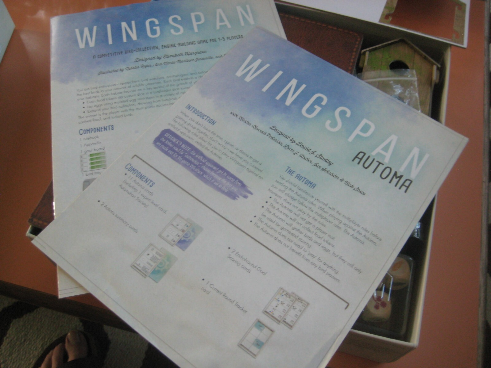 Wingspan Board Game Strategy Board Game 2019 Stonemaier STM910