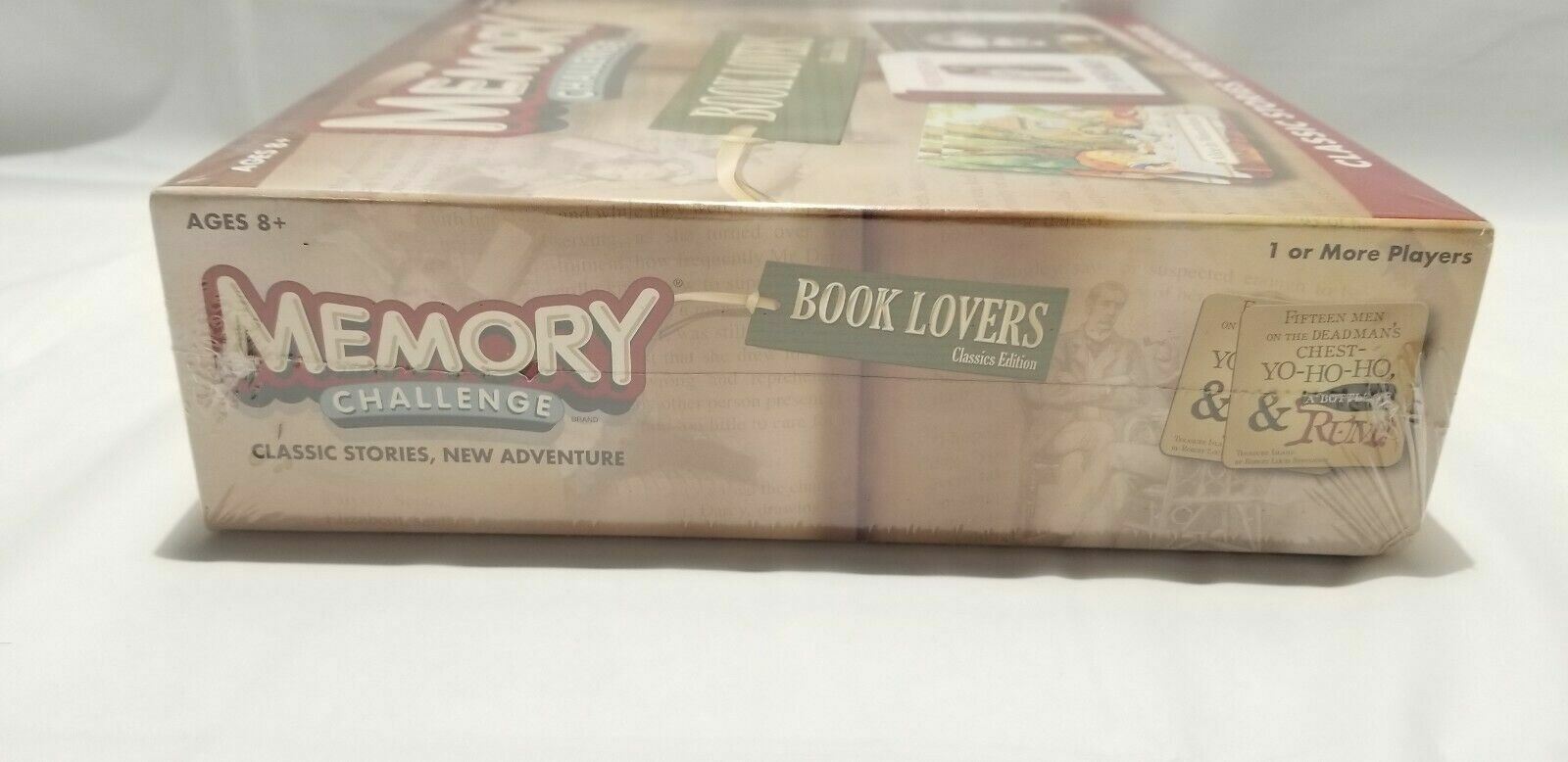 Memory Challenge Book Lovers Classic Edition Factory Sealed, New USAopoly Hasbro