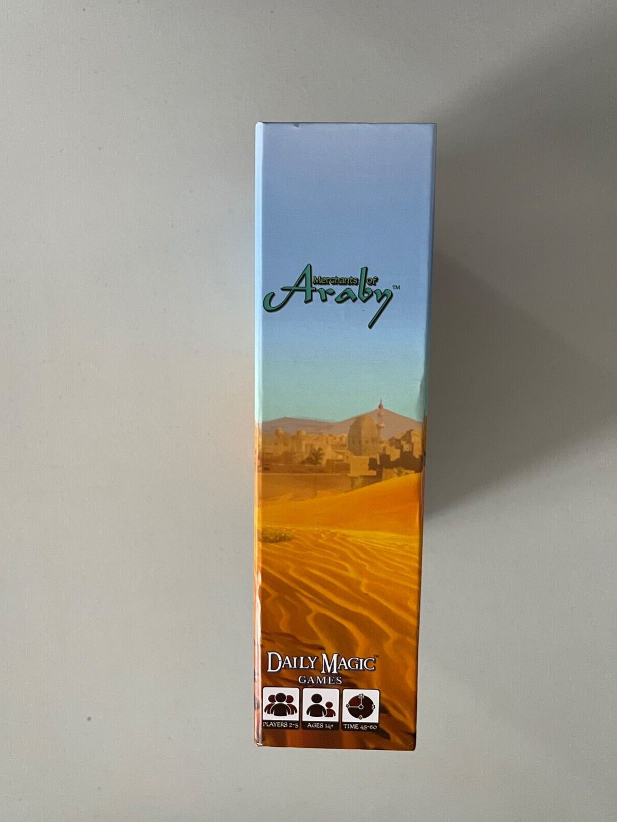 Merchants of Araby Kickstarter Board Card Game Used Daily Magic Games 2016 Nice