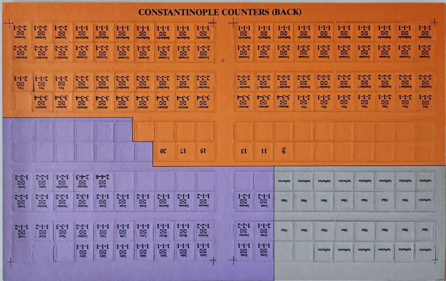 VTG Strategy & Tactics #66 SIEGE OF CONSTANTINOPLE: End of Middle Ages UNPUNCHED