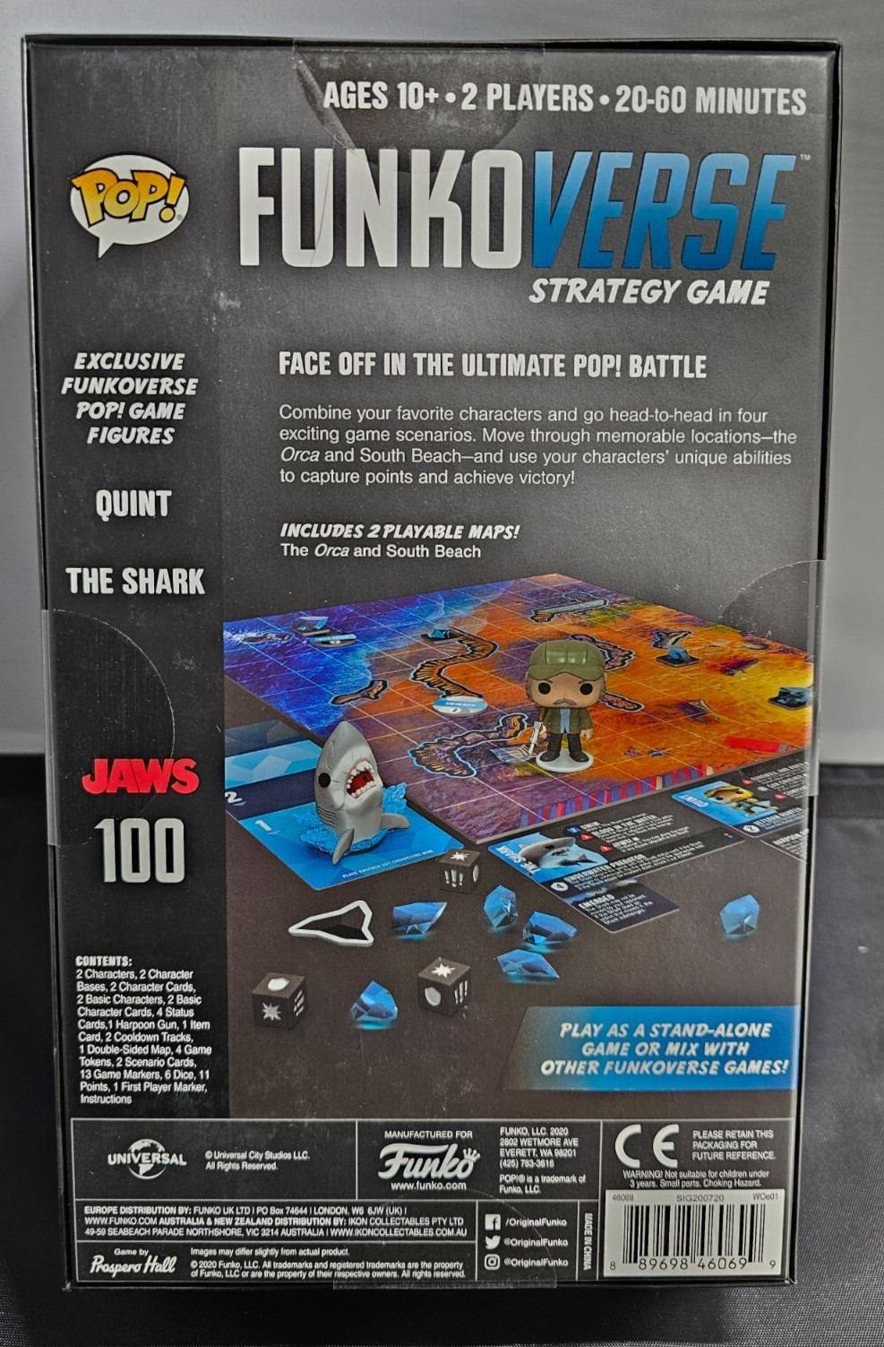 Funko POP! Funkoverse Strategy Game: Jaws 100 – 2 Pack