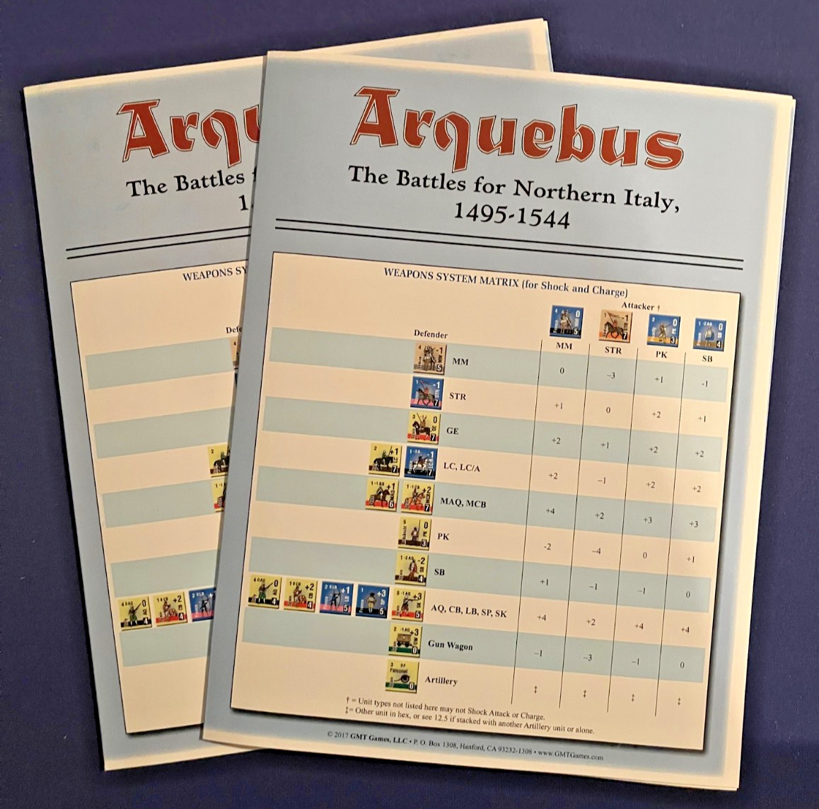 Arquebus: The Battles for Northern Italy, 1495-1544 (GMT Games)