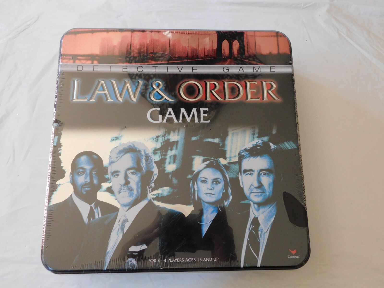 Law & Order Detective Game- TV Show – NEW Sealed in Tin Box.