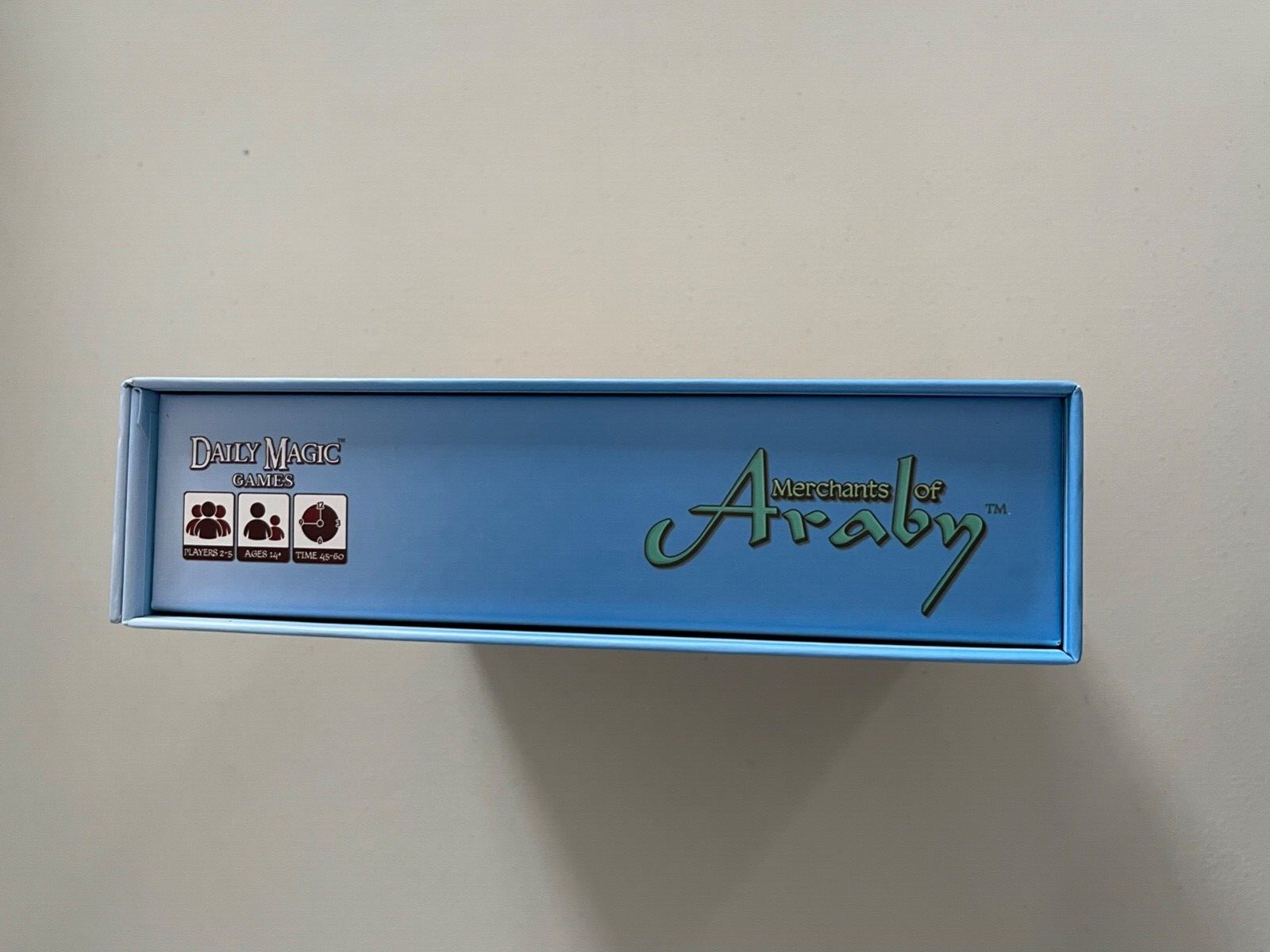 Merchants of Araby Kickstarter Board Card Game Used Daily Magic Games 2016 Nice