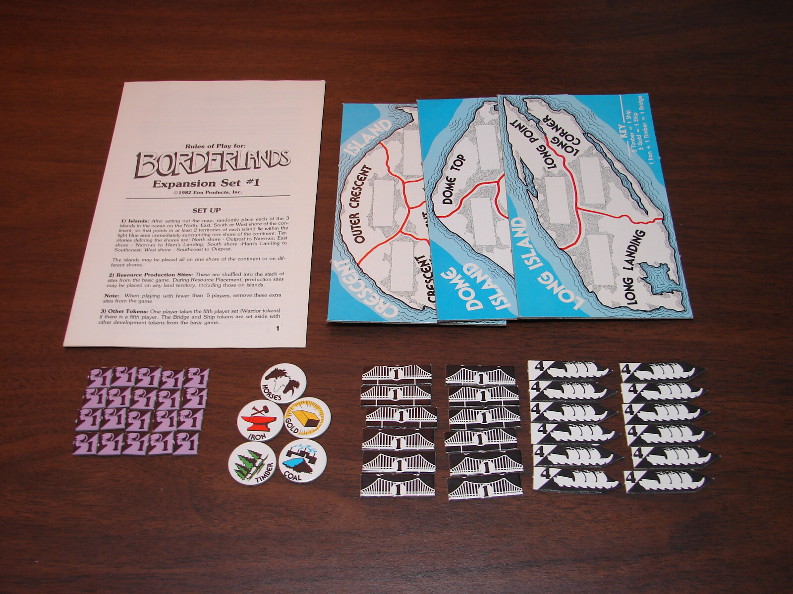 Borderlands 1982 Board Game by Eon – Complete Game + Both Expansions