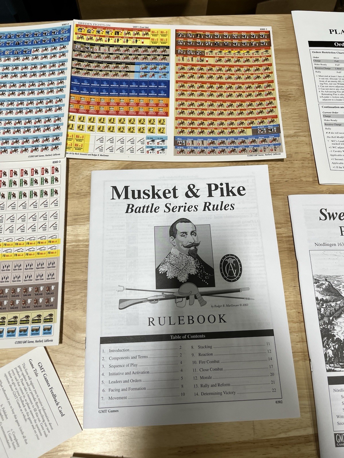 Sweden Fights On. GMT Games. open box /complete.