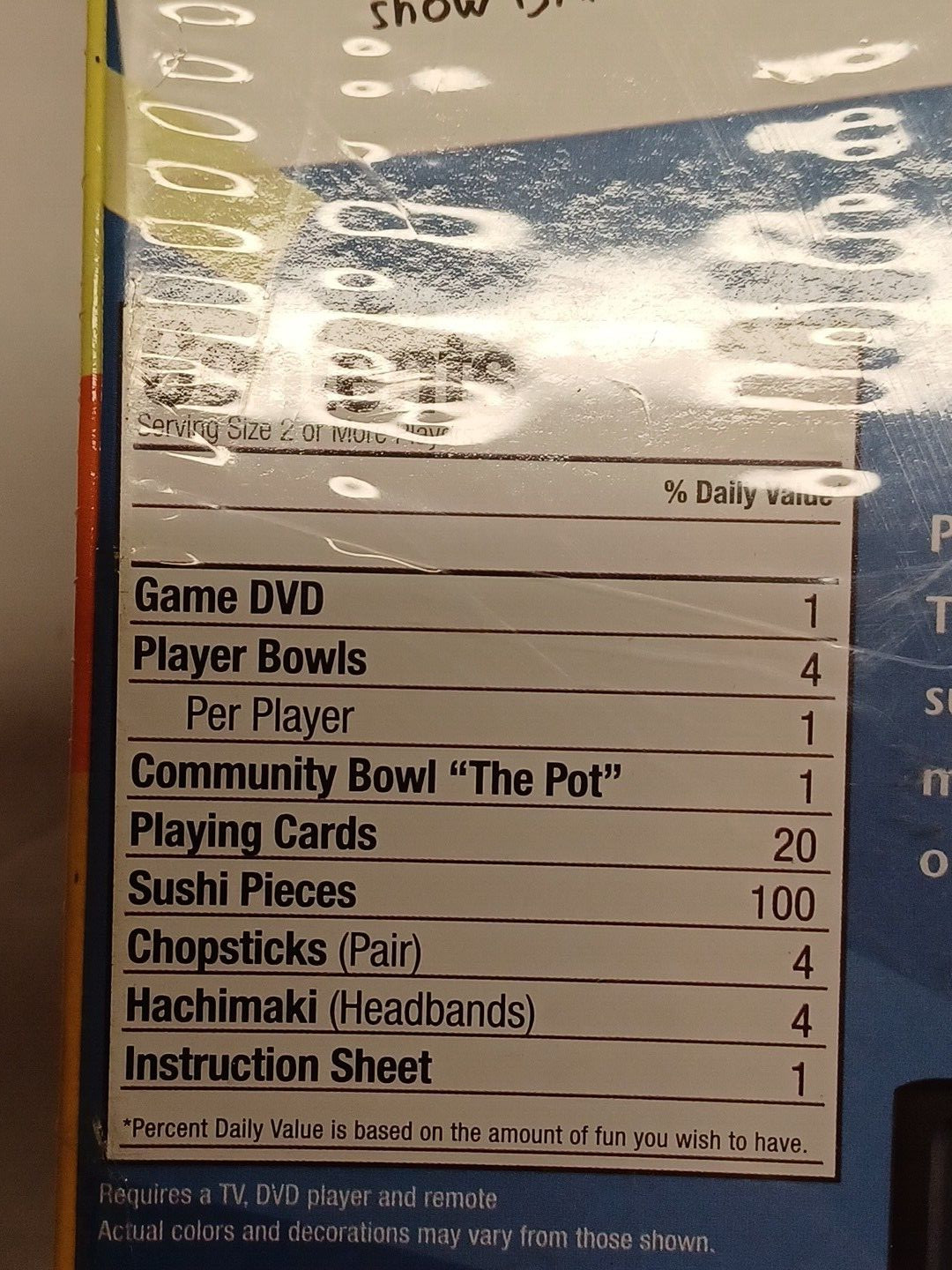 Banzai DVD Game Screenlife Age 16+2+ Players Based on TV Show 2006 New Unopened