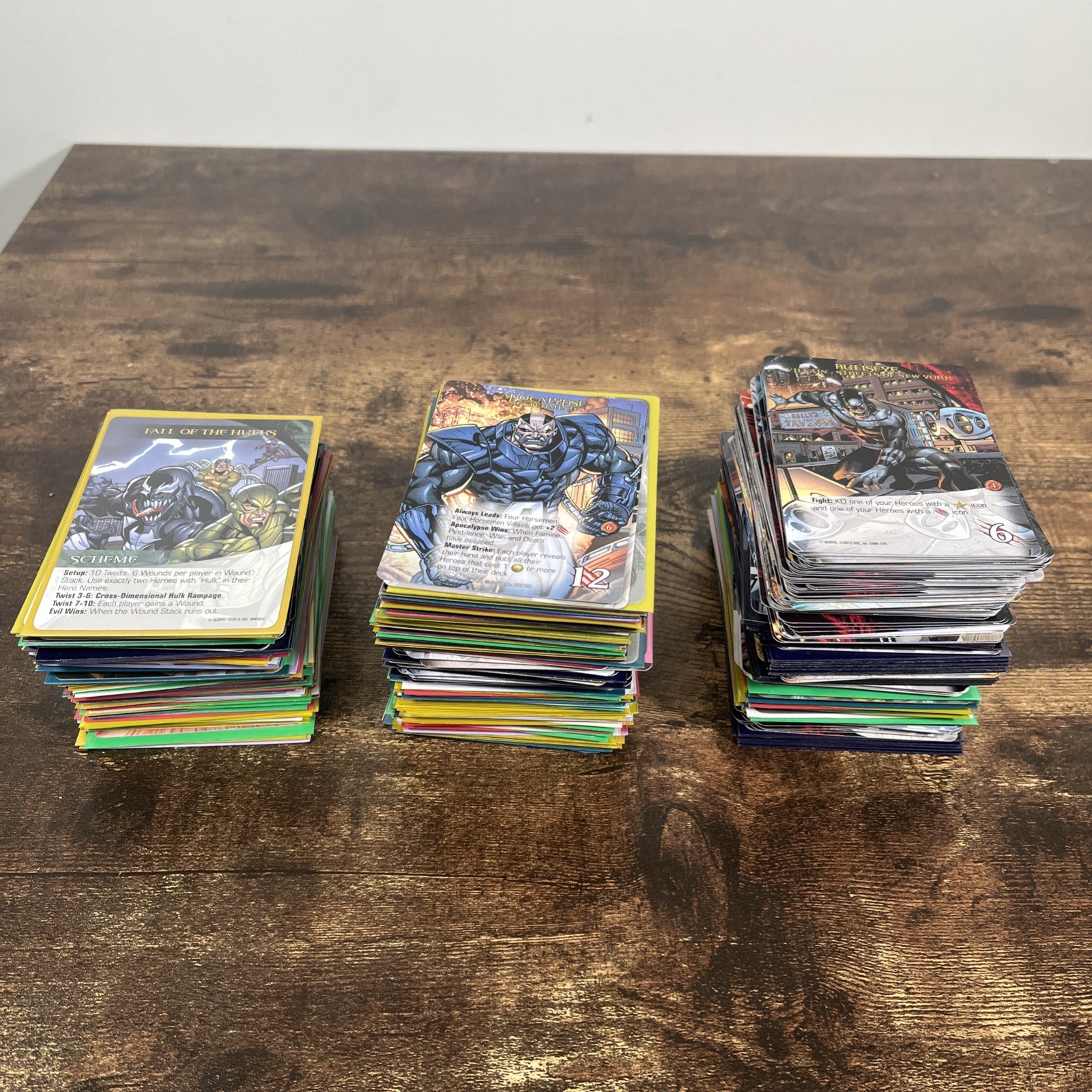 Legendary A Marvel Deck Building Game Mixed LOT 450 Cards