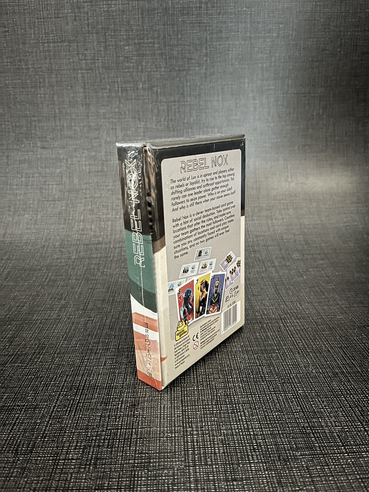 Rebel Box – A Team-Based Social Deduction Card Game For 4-6 Players