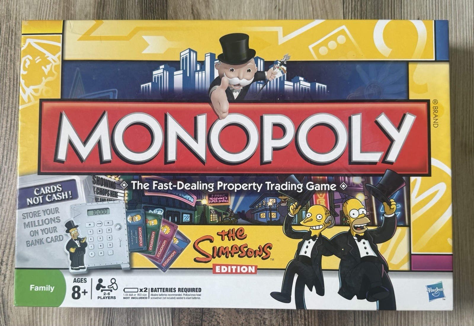 2009 Monopoly The Simpsons Edition Board Game Electronic Cash COMPLETE! YouTube!