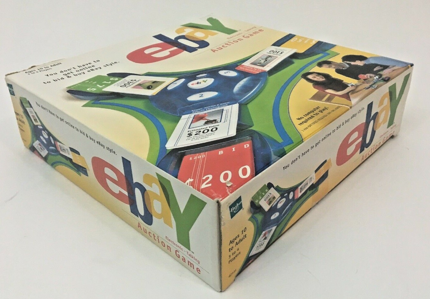 eBay Electronic Talking Auction board Game COMPLETE 3 to 4 players NICE