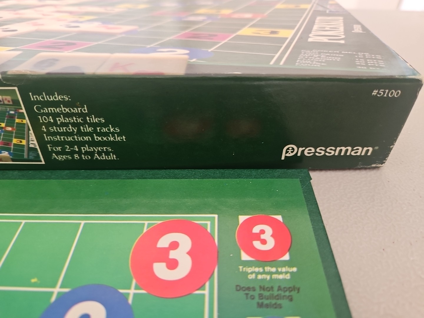 Pokerkub Board Game 1983 Pressman Multi-Directional Poker Complete #5100