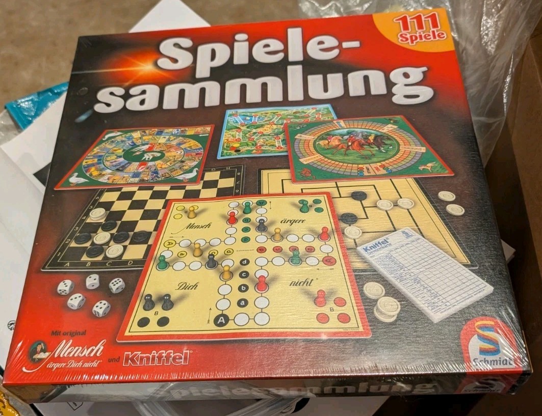 Spiele-sammlung Schmidt Collection of Schmidt games with 111 games
