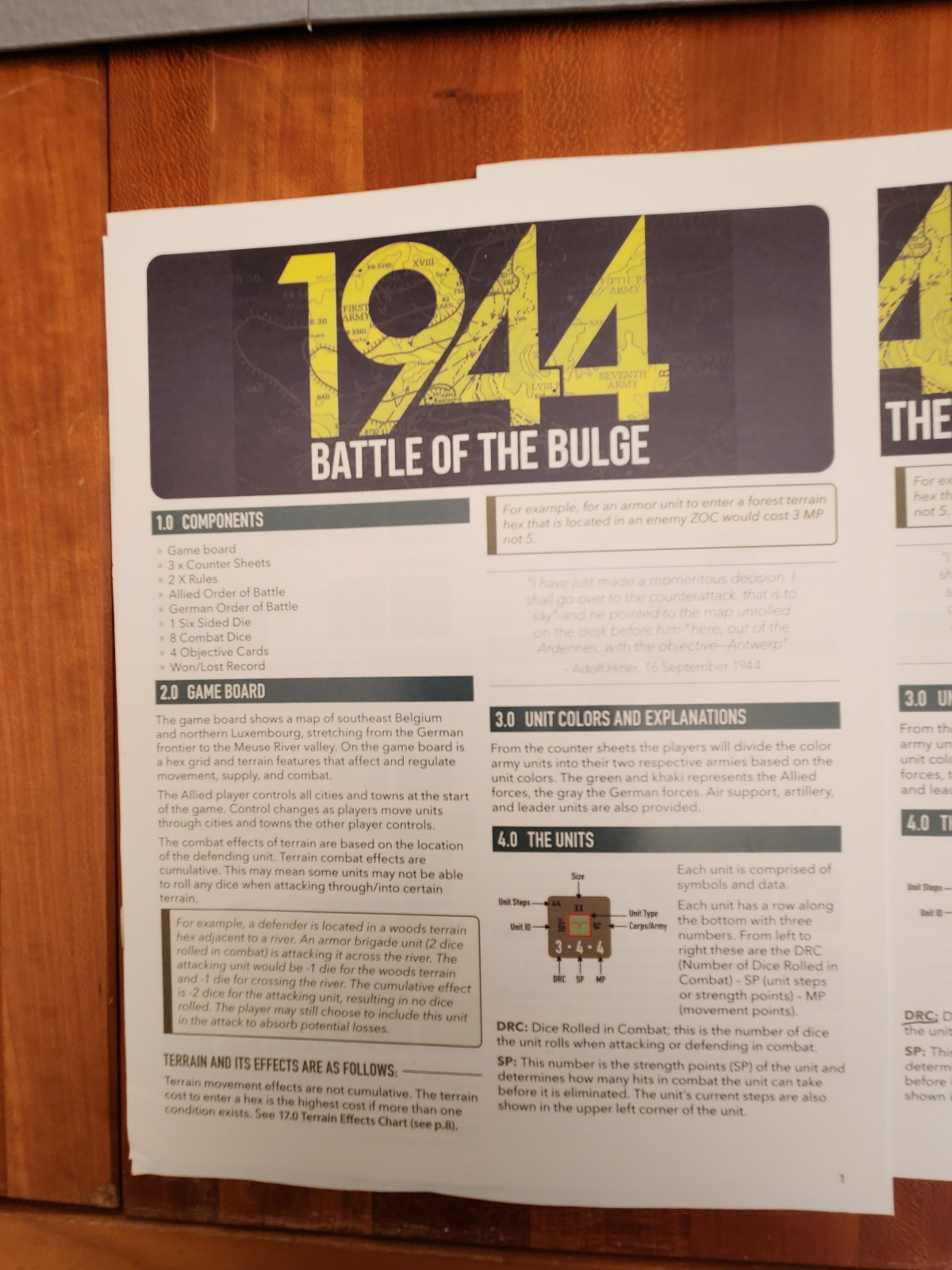 1944 Battle Of The Bulge by Worthington