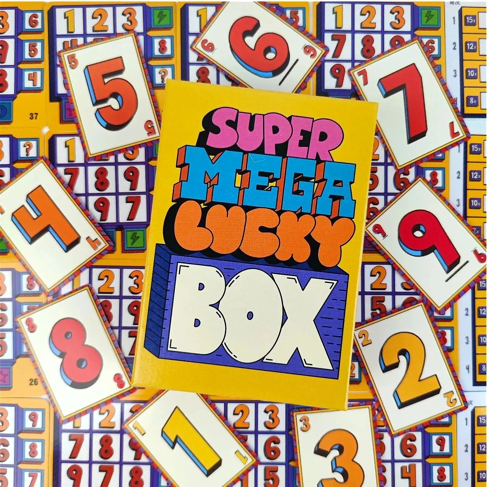 Super Mega Lucky Box Board Game Family Party Strategy Card Game 1-6 Players