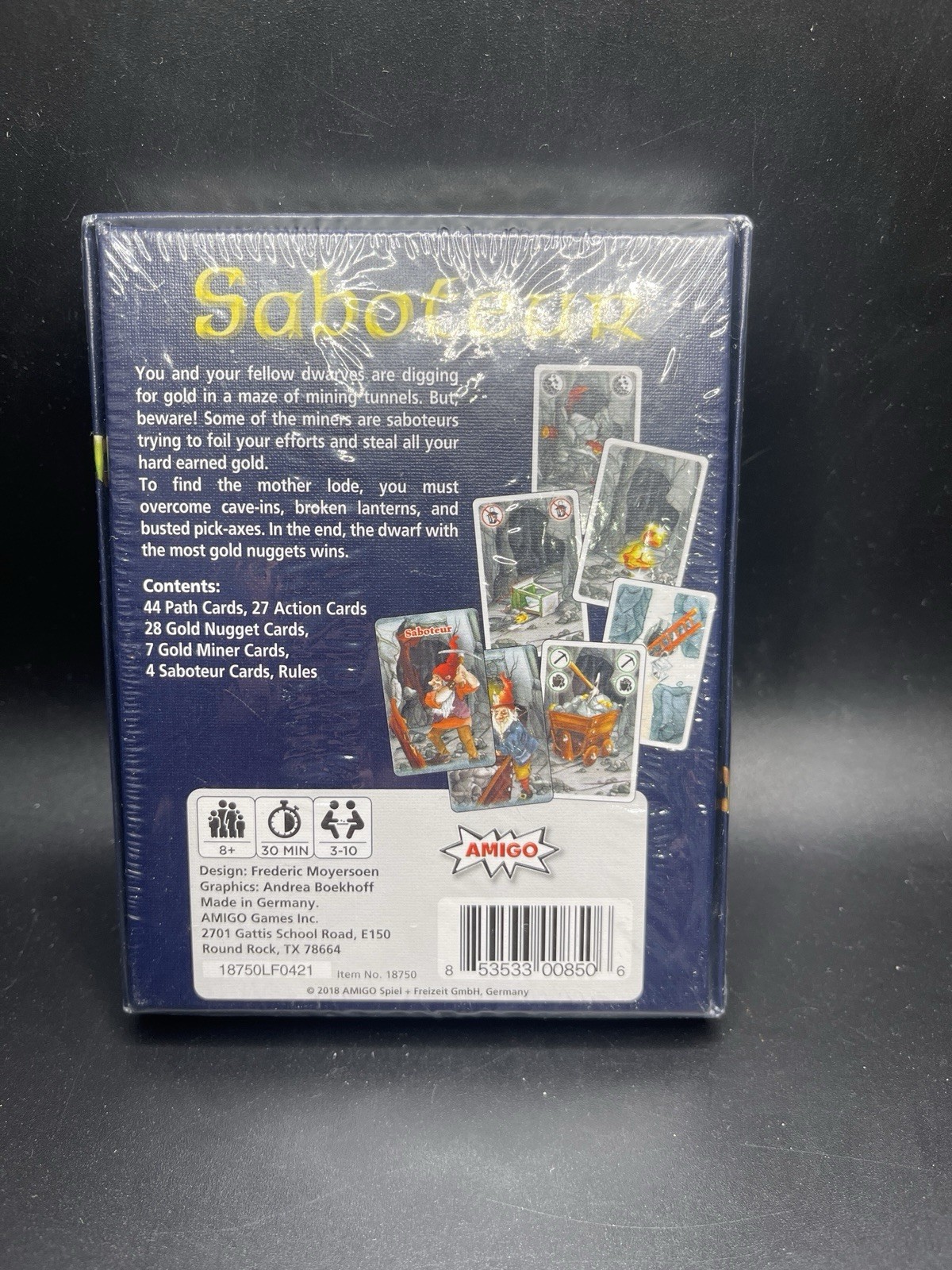 Saboteur Card Game Amigo Games Edition Dwarf Mining