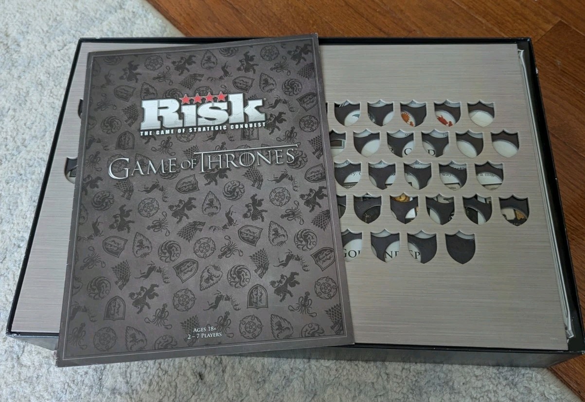 Risk Game of Thrones Board Game Strategic Conquest Edition