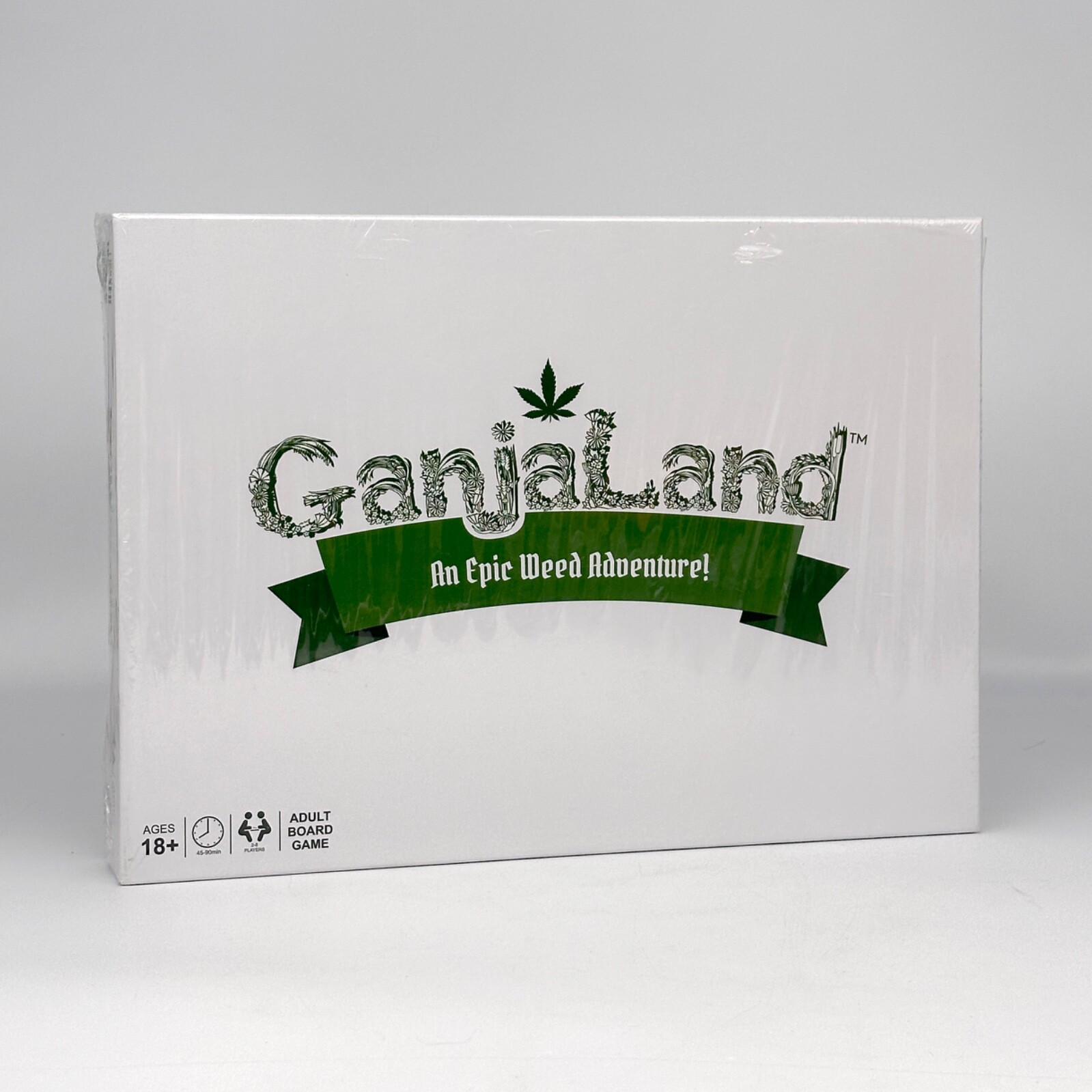GanjaLand An Epic Weed Adventure Adult Board Game – New/ Sealed