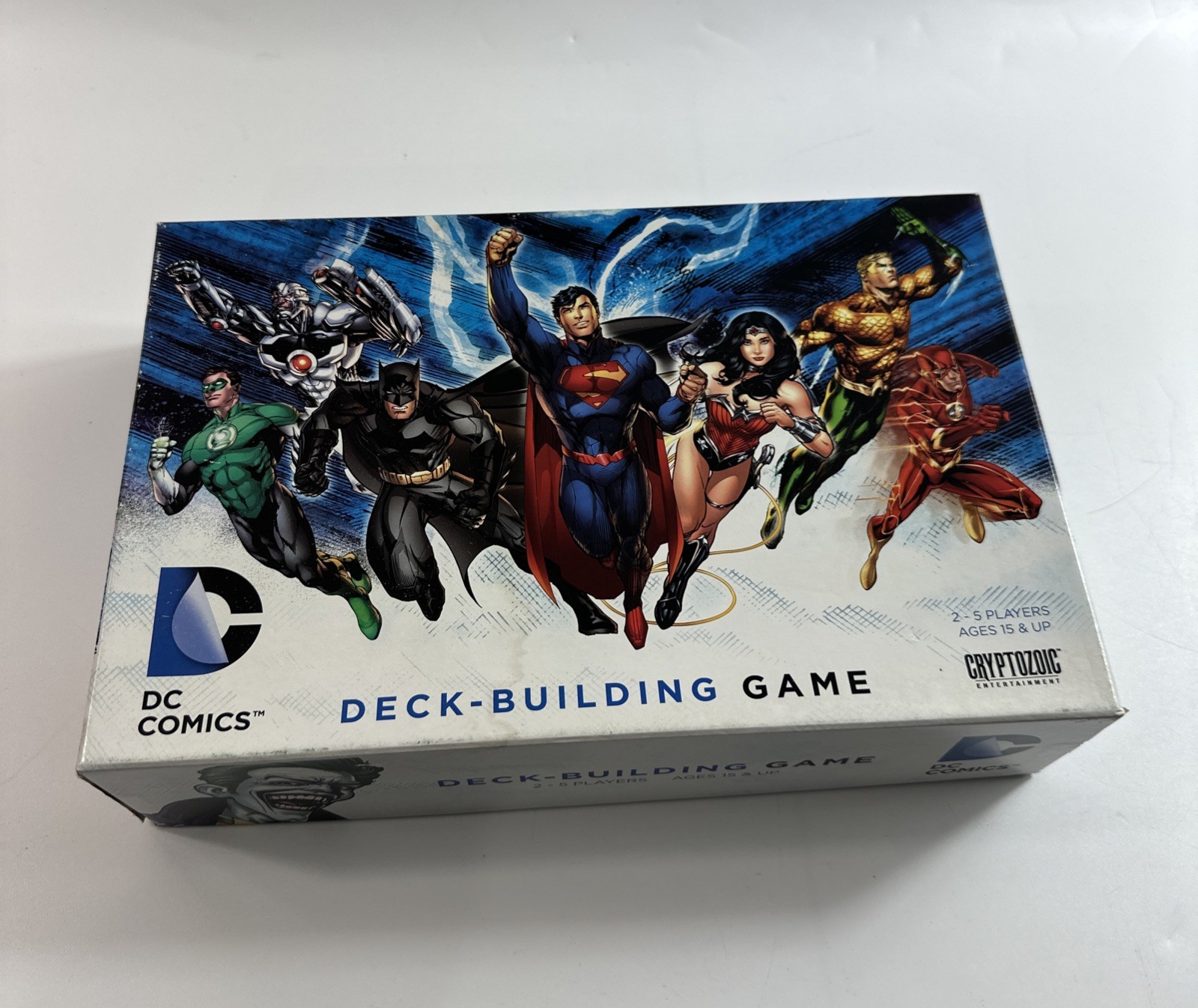 DC Comics Deck Building Game 2012 Cryptozoic Fans Firs~ NEW-RARE