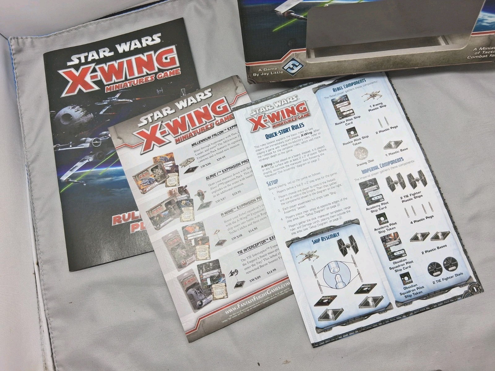Fantasy Flight Games Star Wars X-Wing Miniatures Games Pre-owned