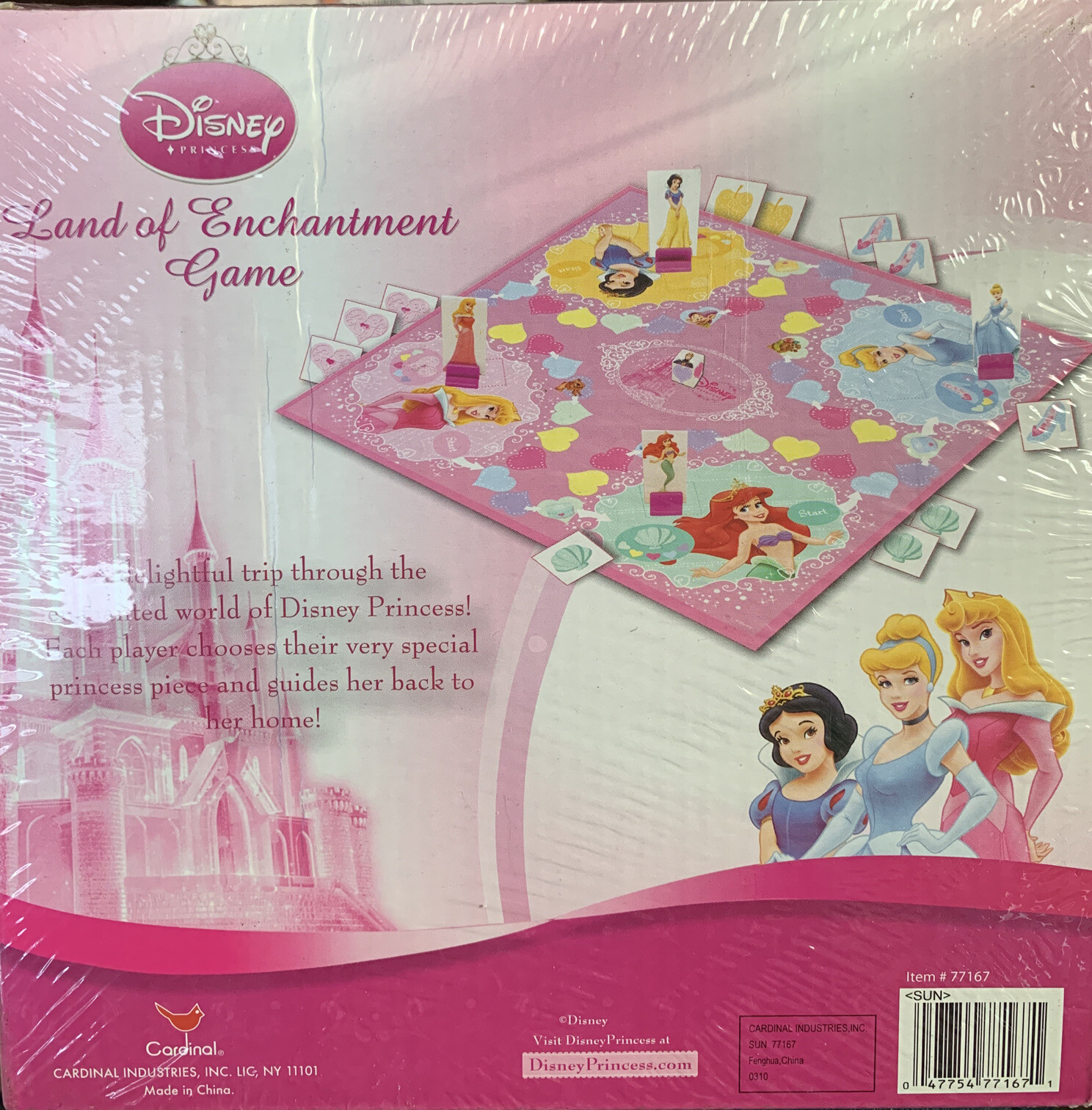 Disney Princess Land Of Enchantment Game Set Snow White Ariel Belle Age 3 Up