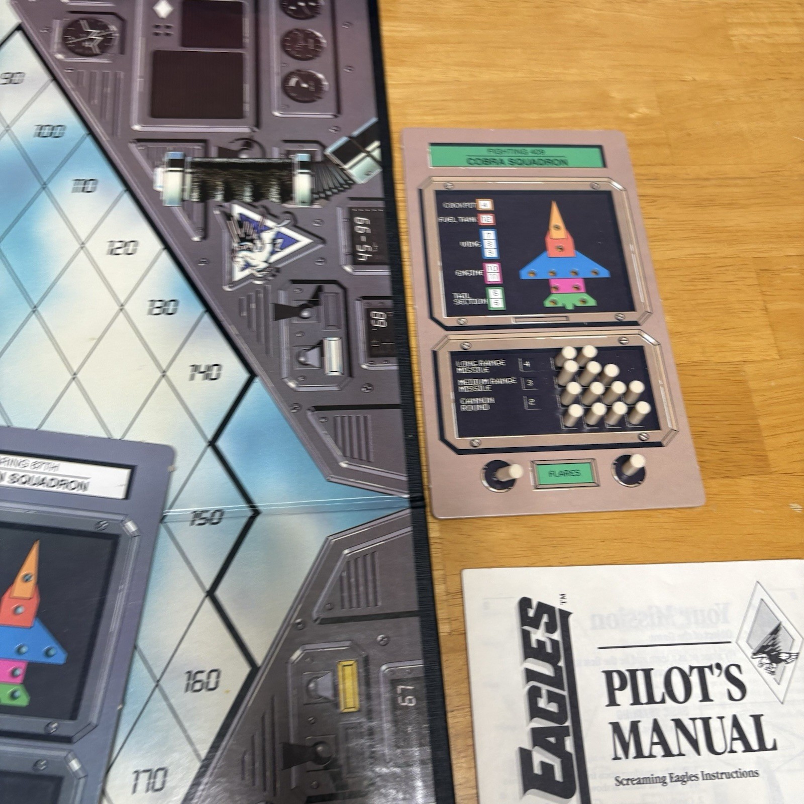 Vintage Milton Bradley Board Game Screaming Eagles Air Assault Complete 1987