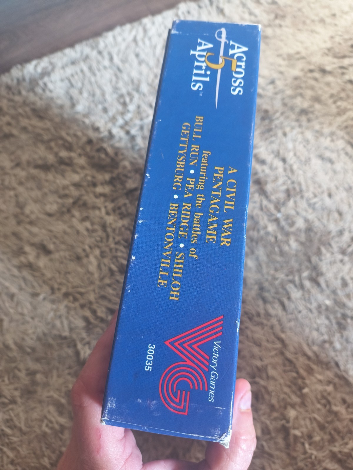 Across 5 Aprils, Victory Games 1992 Civil War Pentagame VG
