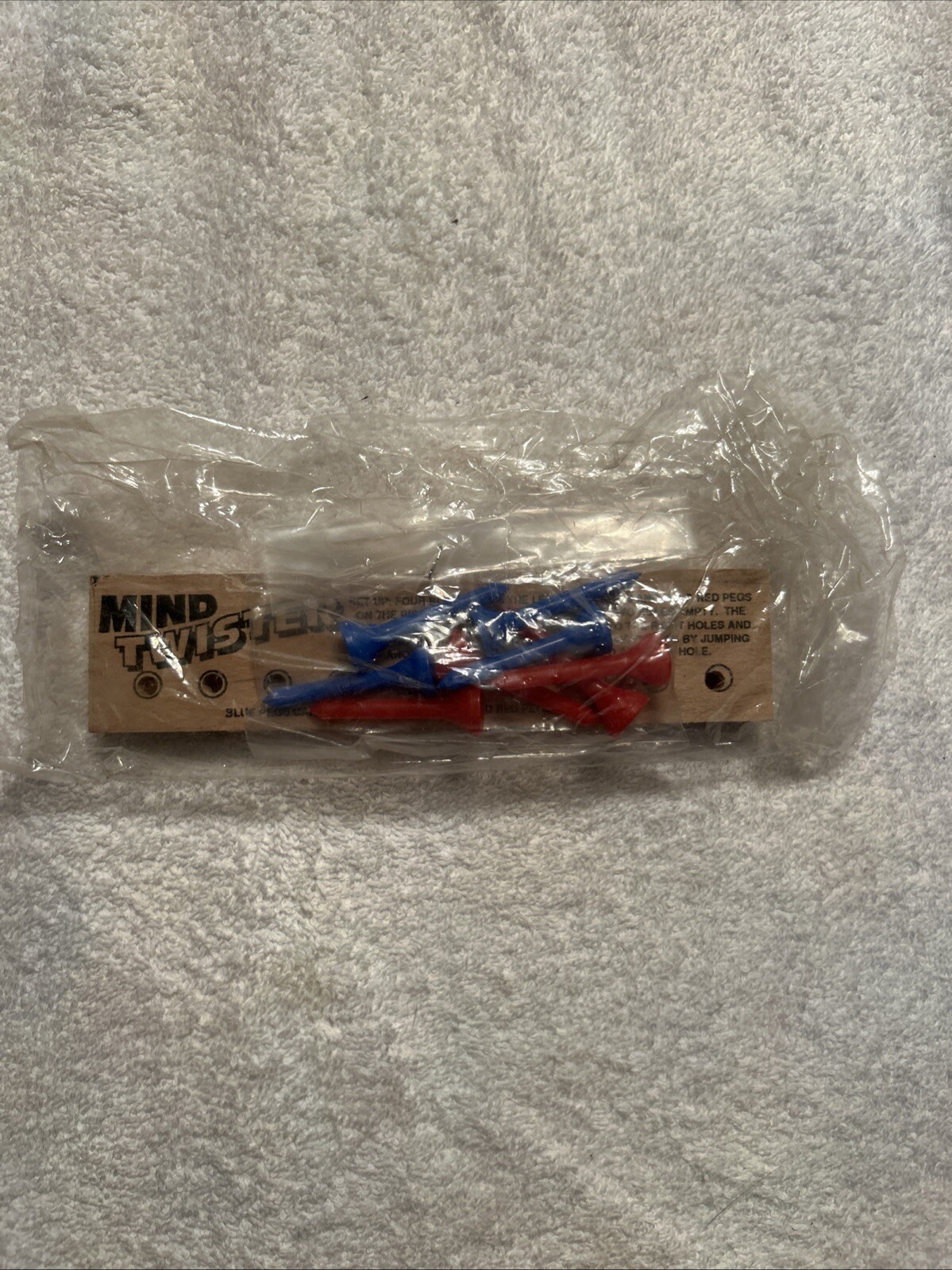 Mind Twisters Dice Game Wood & Peg Game