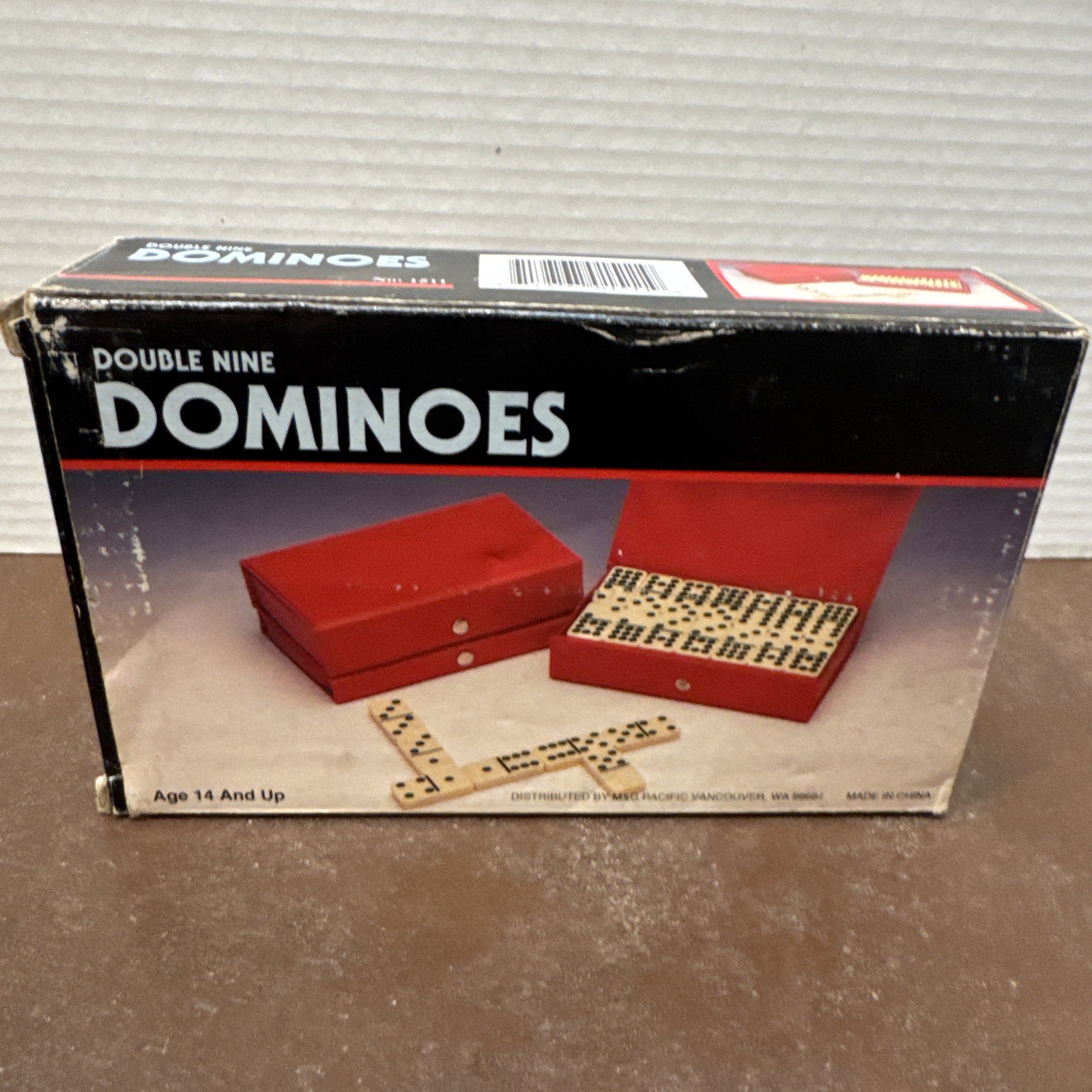 Vintage Double Nine Dominoes M & G Pacific No. 1511 Ages 14 And Up 55 pcs.