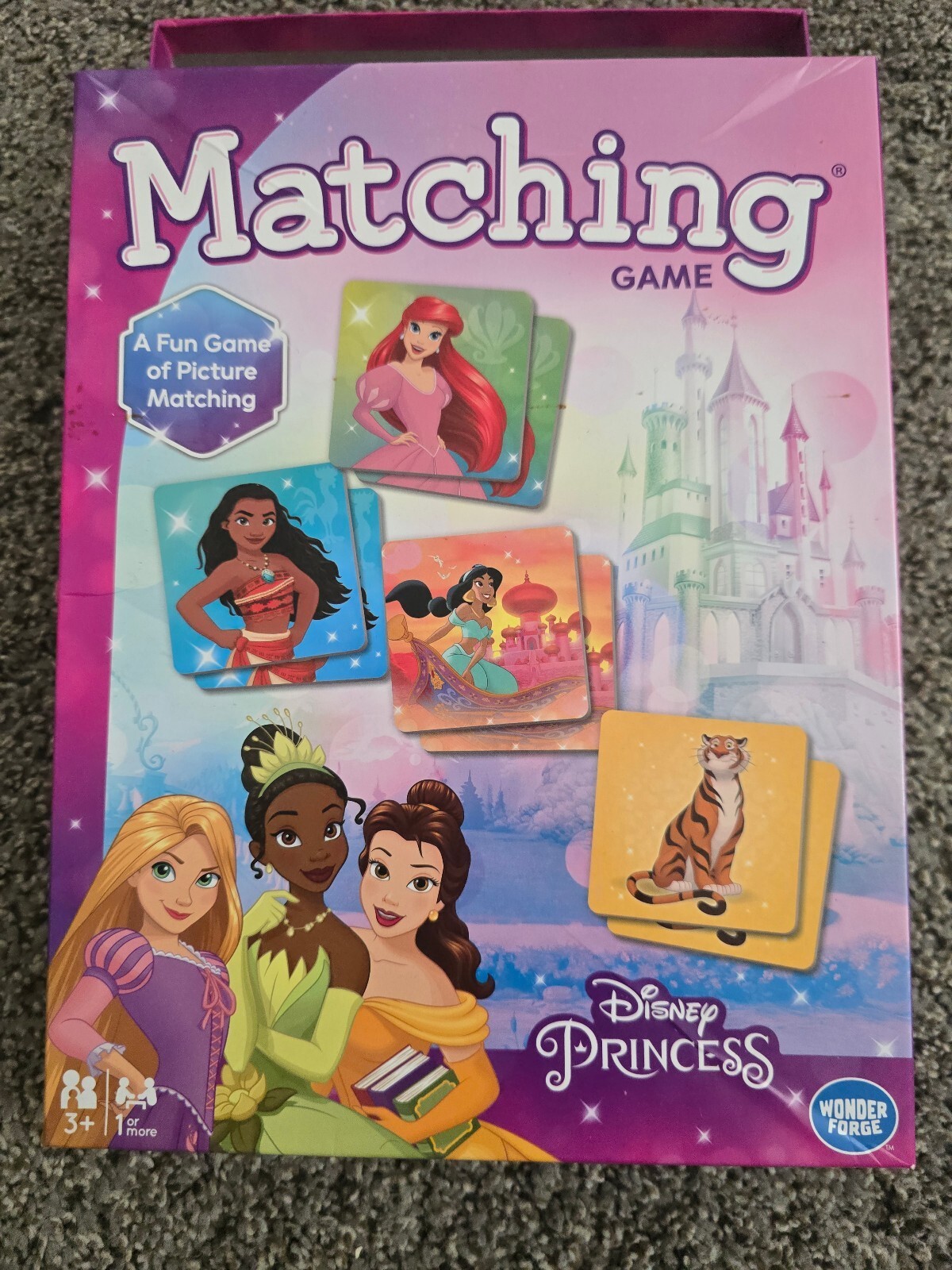 Disney Princess Matching Game – Picture Matching Board Game for Kids