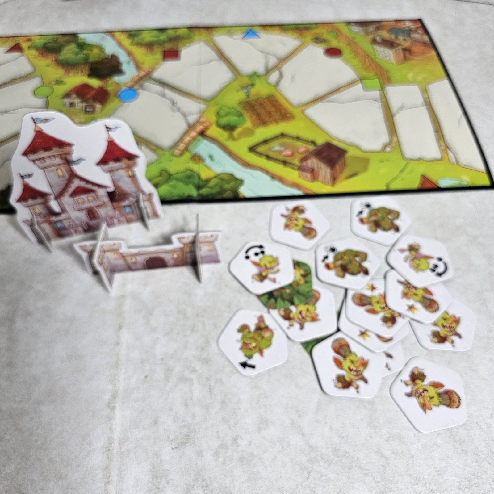 My First Castle Panic Age 4 and Up Fireside Games 2019 Board Game Complete