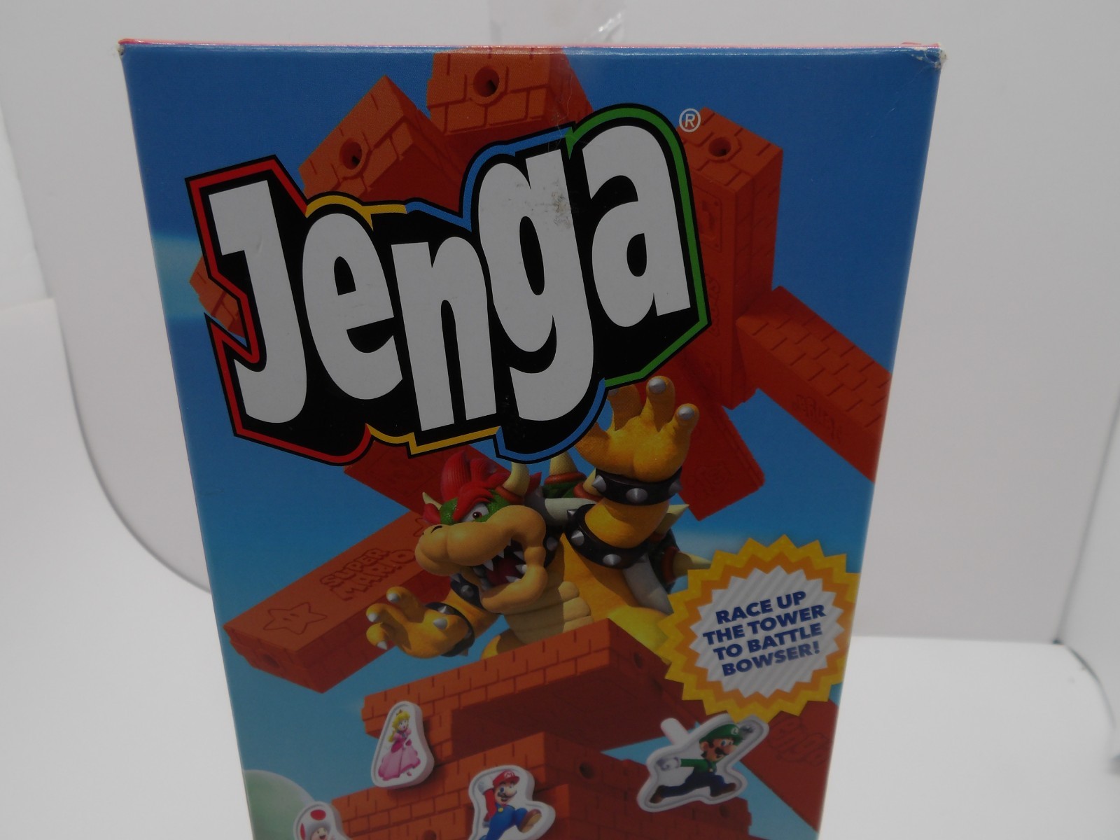 Official Nintendo Super Mario Edition Jenga Tabletop Board Game (New Sealed Box)