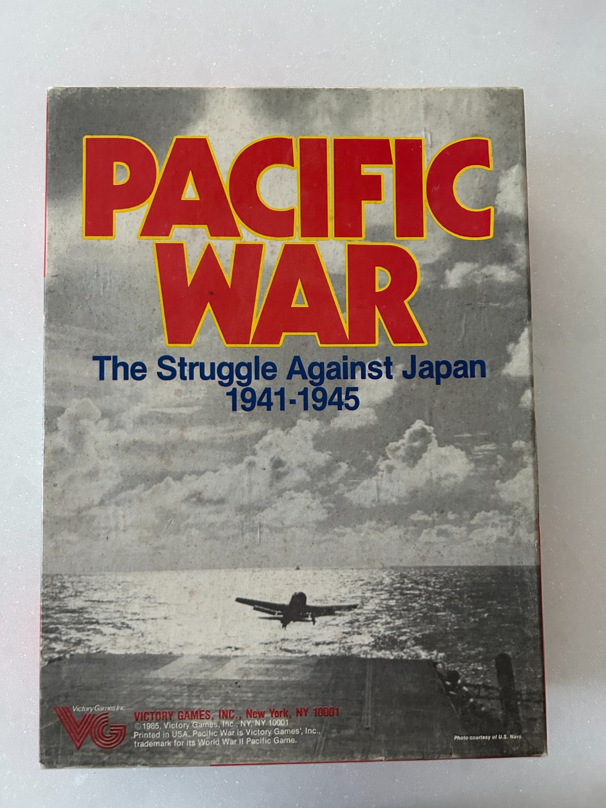 Pacific War The Struggle Against Japan 1941-1945 Victory Games Unpunched