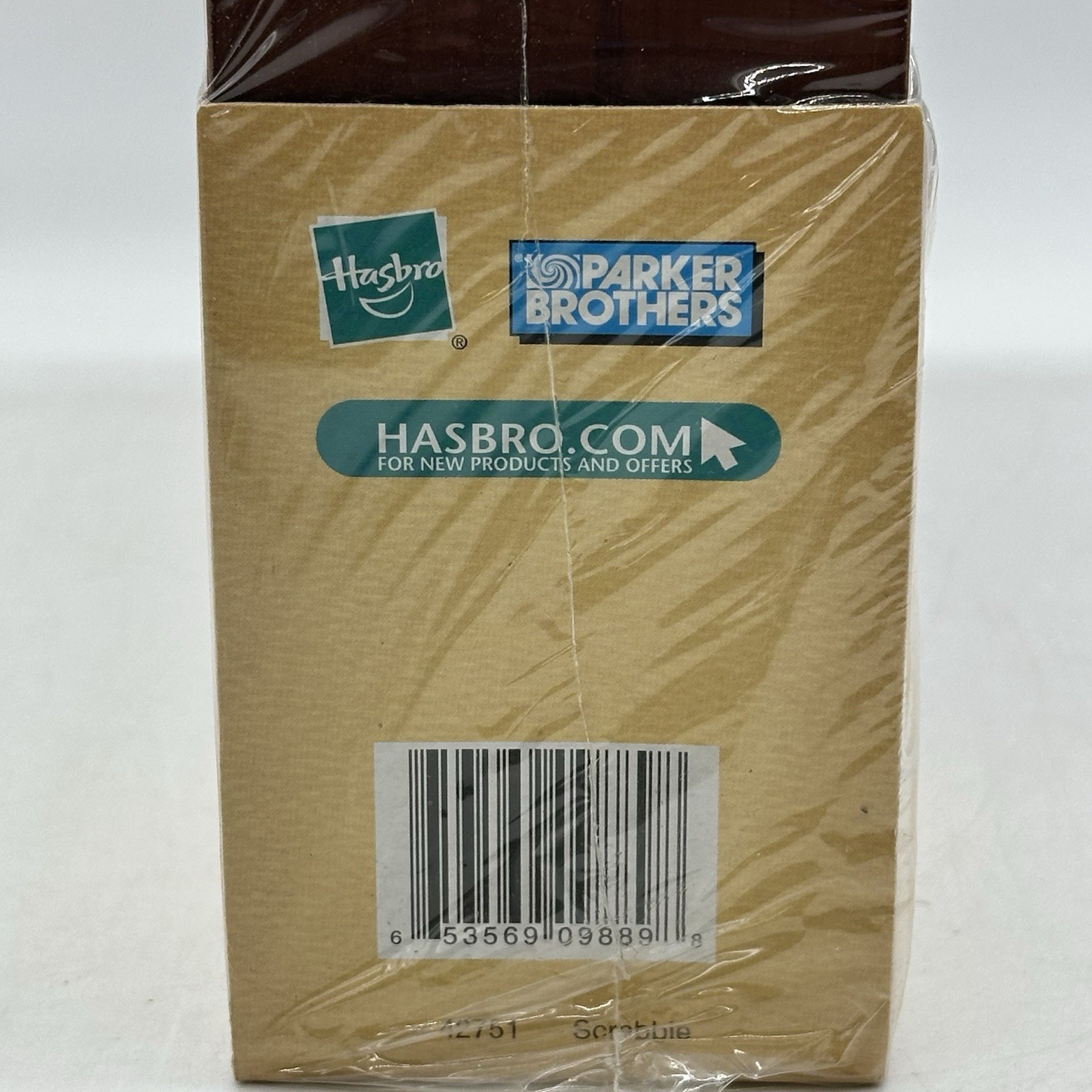 Hasbro Parker Bros 42751 Scrabble Vintage Crossword Board Game in Wooden Case