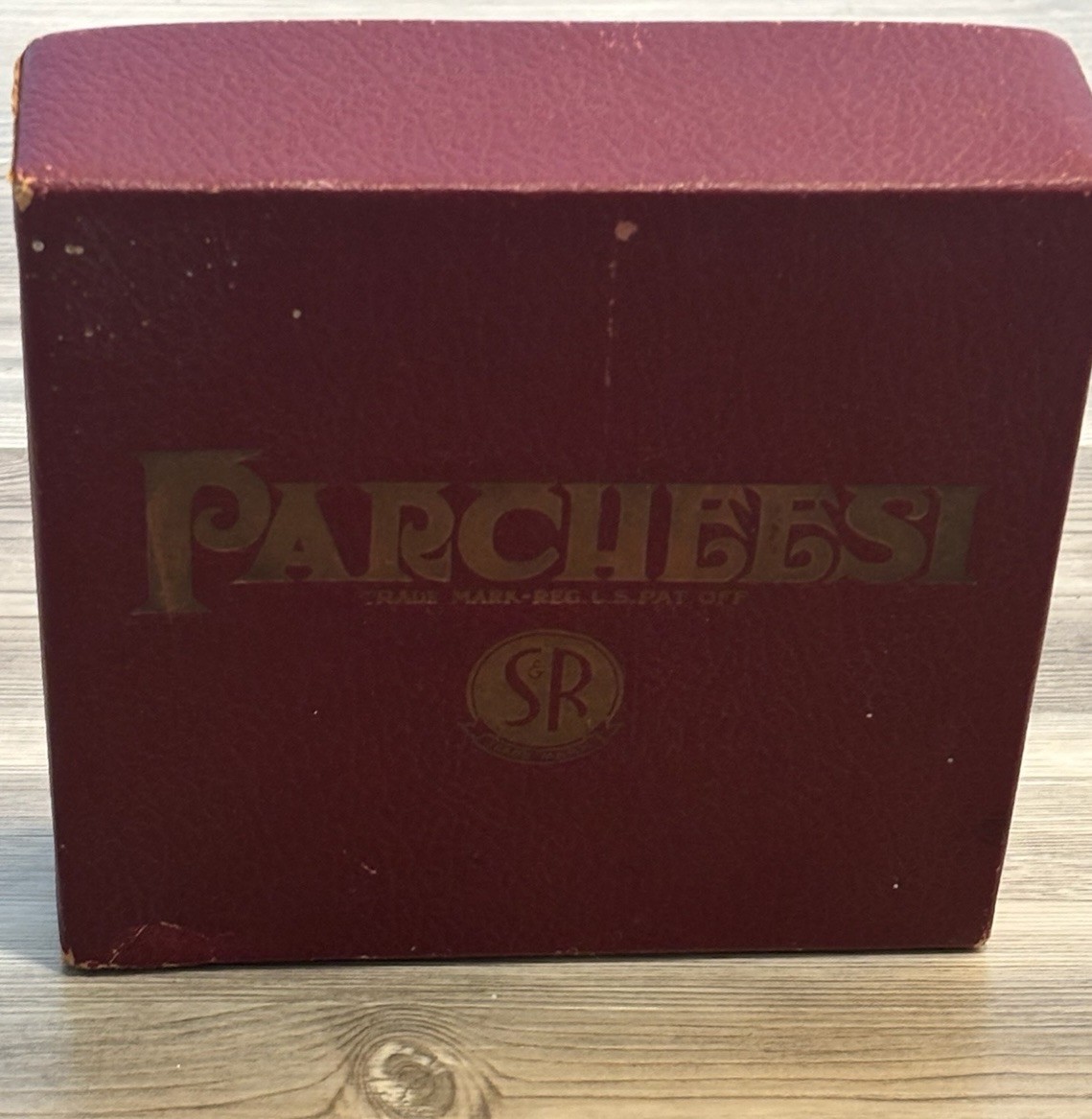 VTG Parcheesi Board Game Selchow & Righter Complete Set W/ Original Rules Box