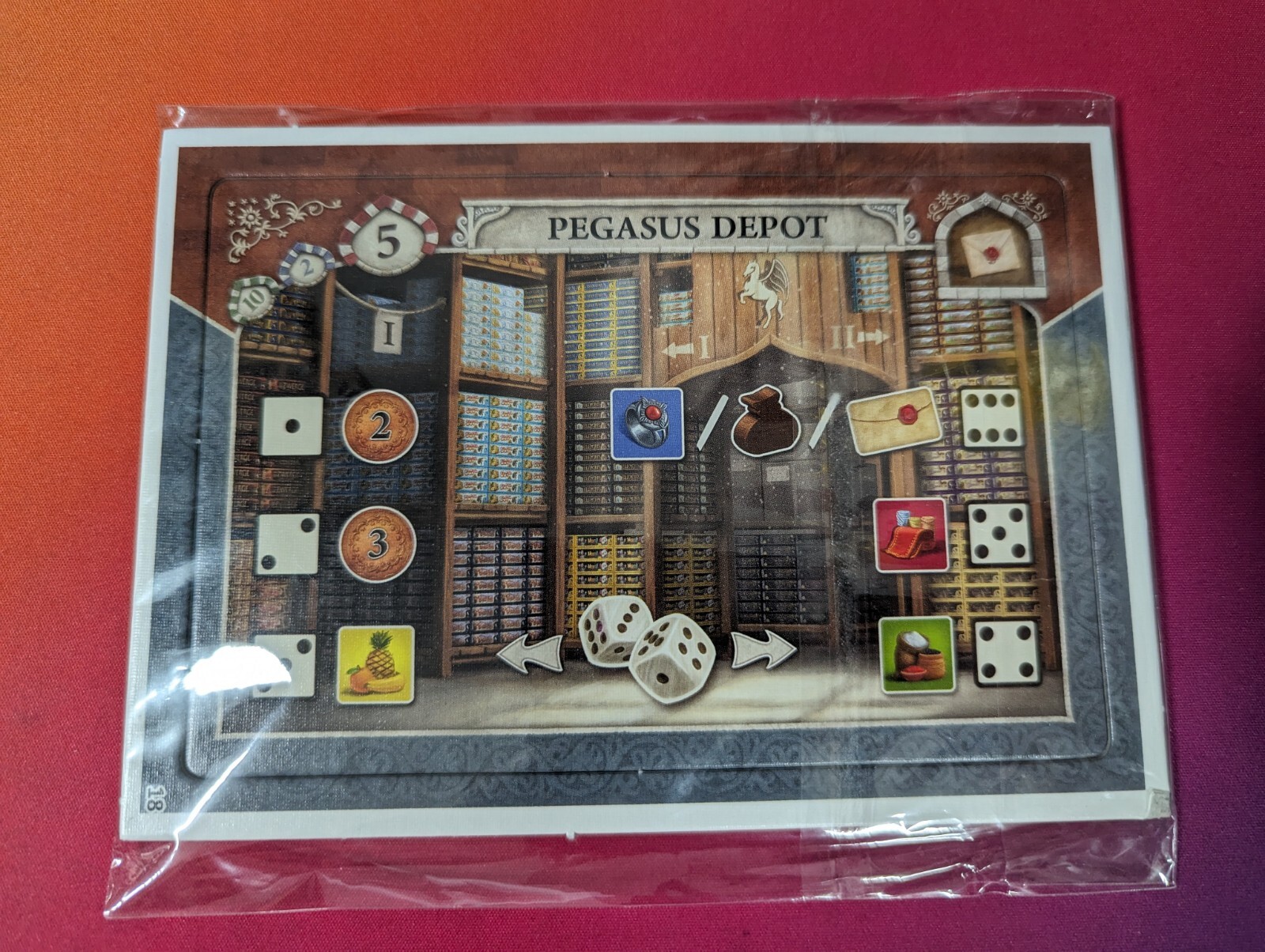 2016 Advent Calendar Promo 18: ISTANBUL PEGASUS DEPOT Brettspiel Game NEW