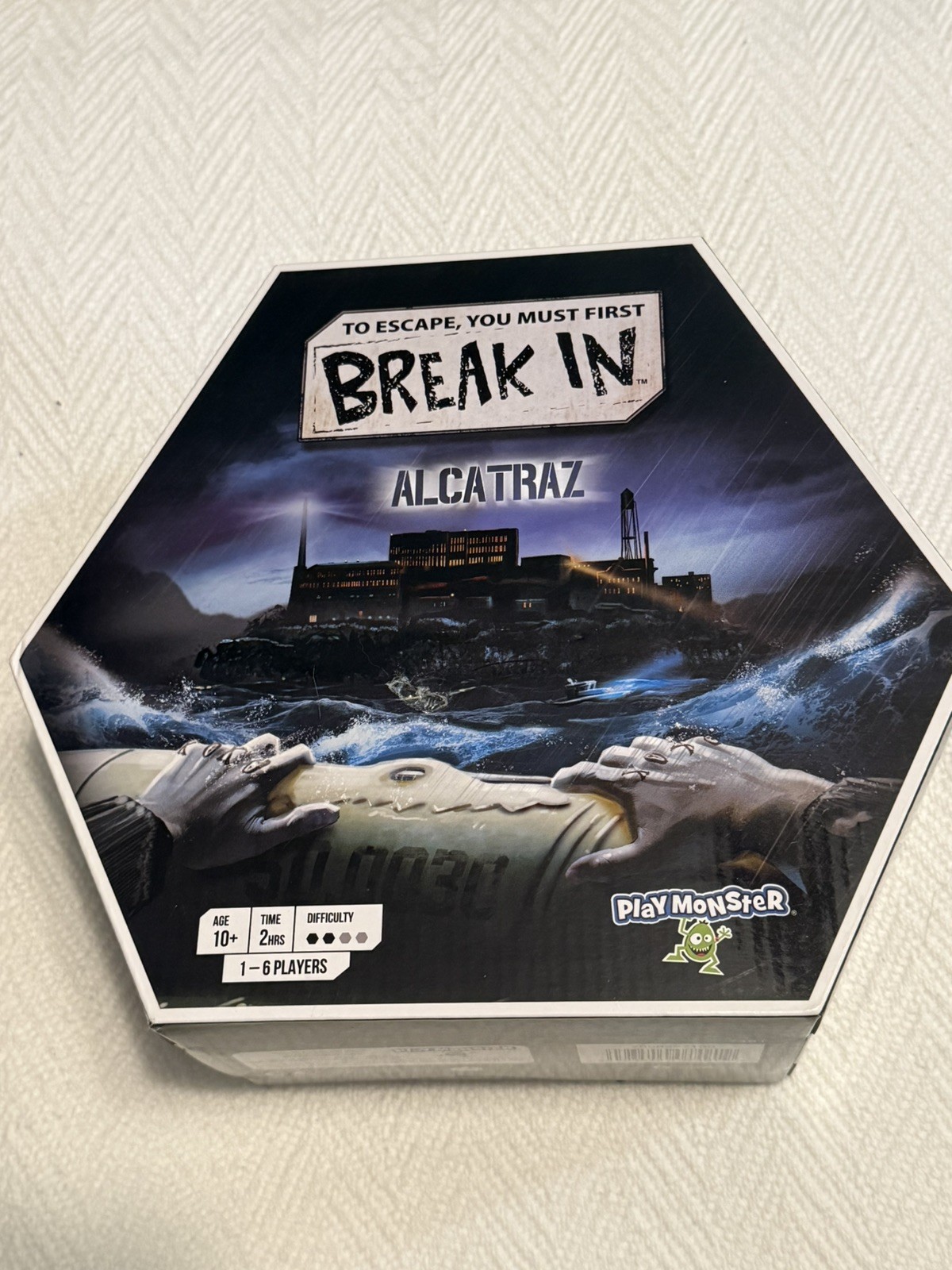Alcatraz, “To Escape,You Must First Break in”Board Game, Based On Real Events…