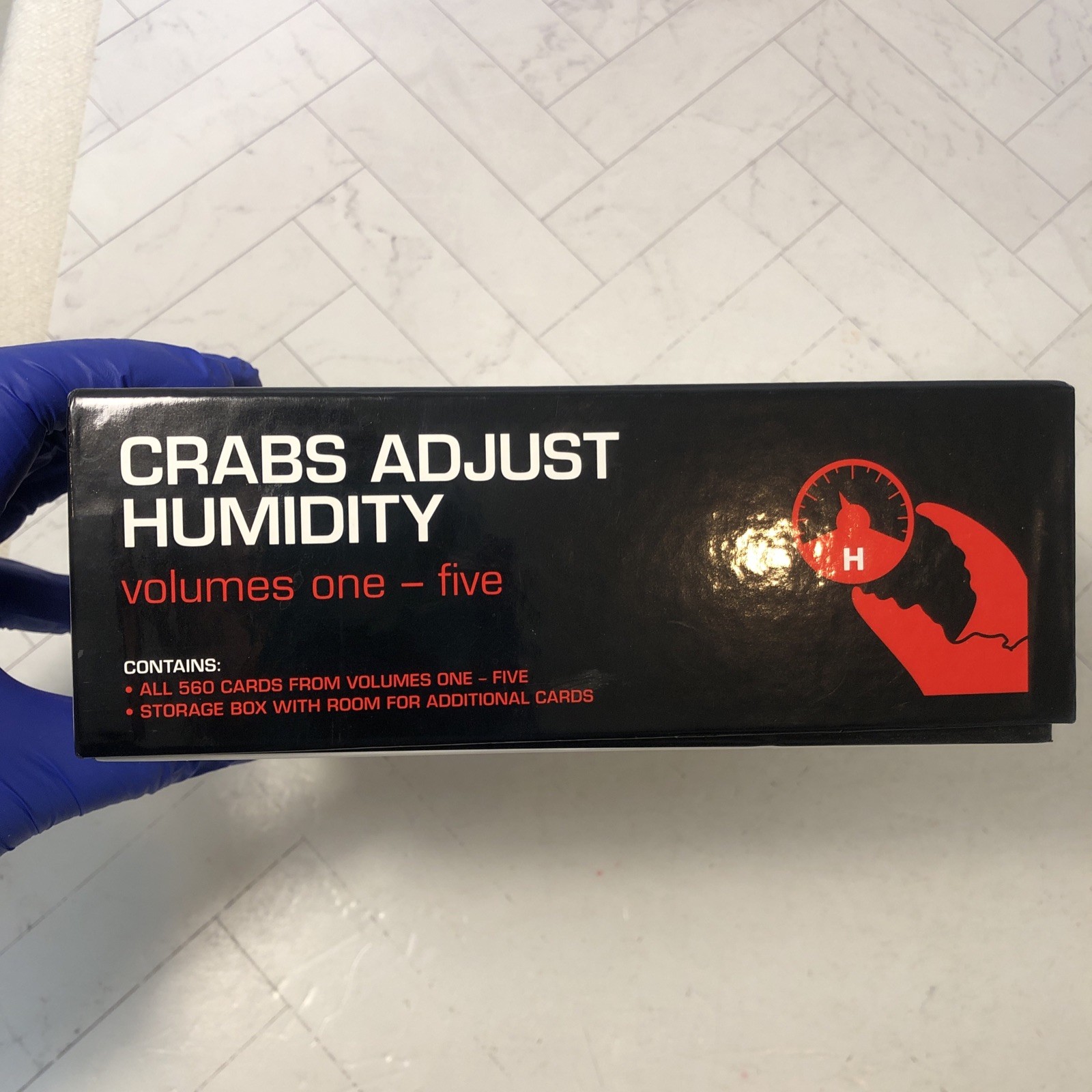 Crabs Adjust Humidity: Omniclaw Edition Volumes 1-5 Expansion Cards COMPLETE