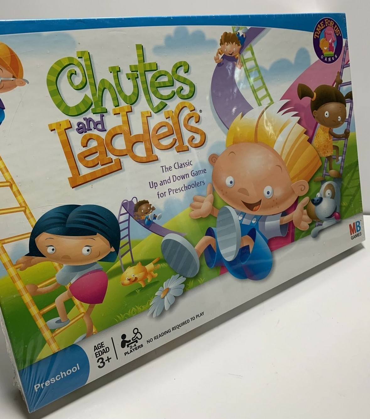 Chutes and Ladders Board Game HASBRO 2-4 Player Kids Age 3-7 Years NEW Sealed