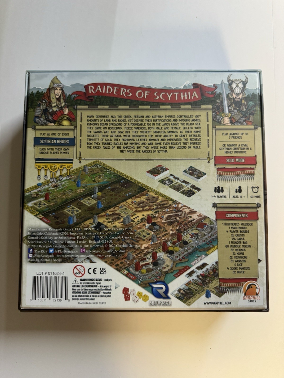 Raiders of Scythia Board Game – Renegade Game Studios