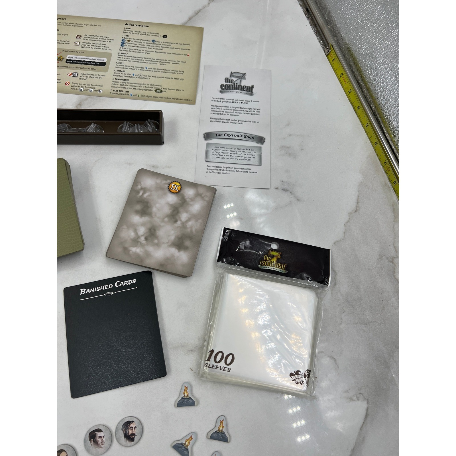 The 7th Continent Board Game Serious Poulp Exploration Survival Strategy 2019
