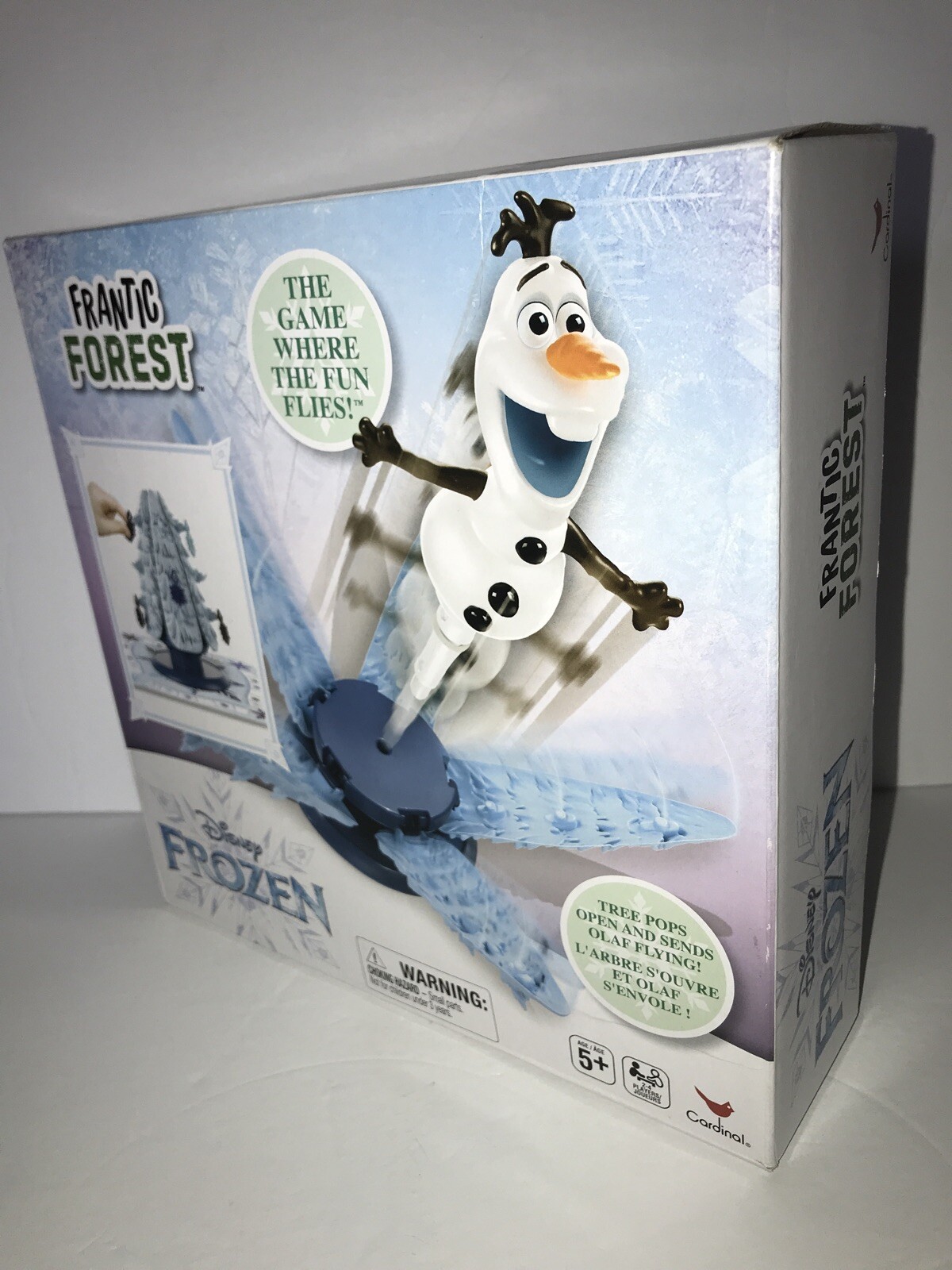 Disney Frozen Frantic Forest Olaf Game By Cardinal New