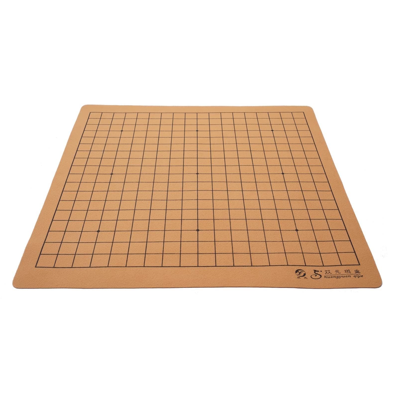Go Game Board Reversible 19 X 19/13X13 Roll-Up and Foldable Faux Leather Board P