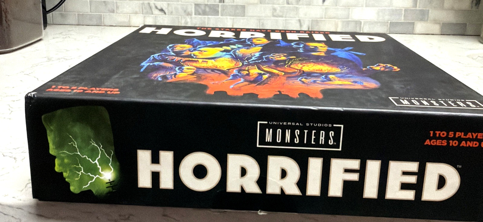 Horrified Universal Monsters Strategy Board Game Complete