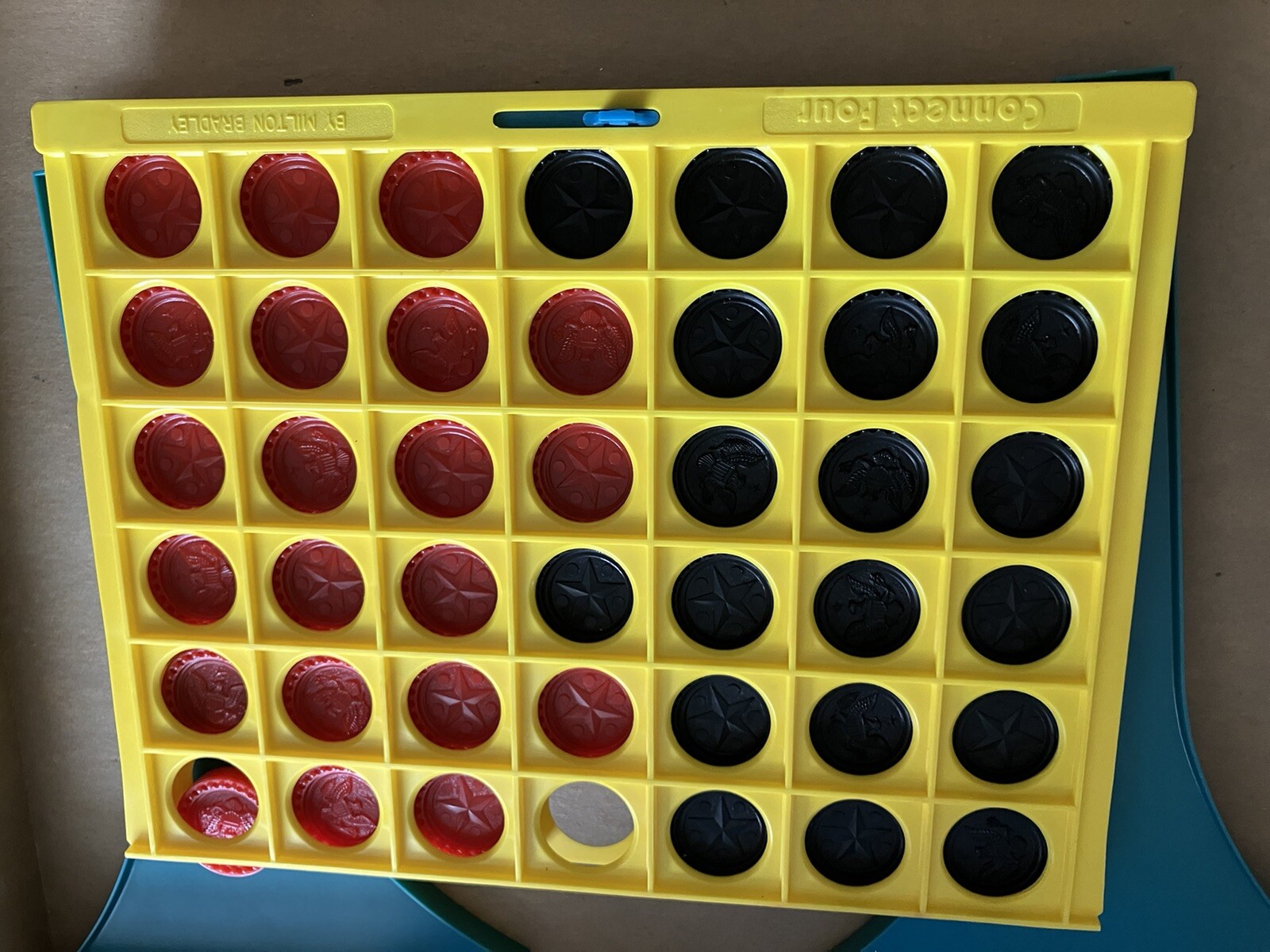 Milton Bradley Connect Four Game Original Box # 4430 1979 INCOMPLETE